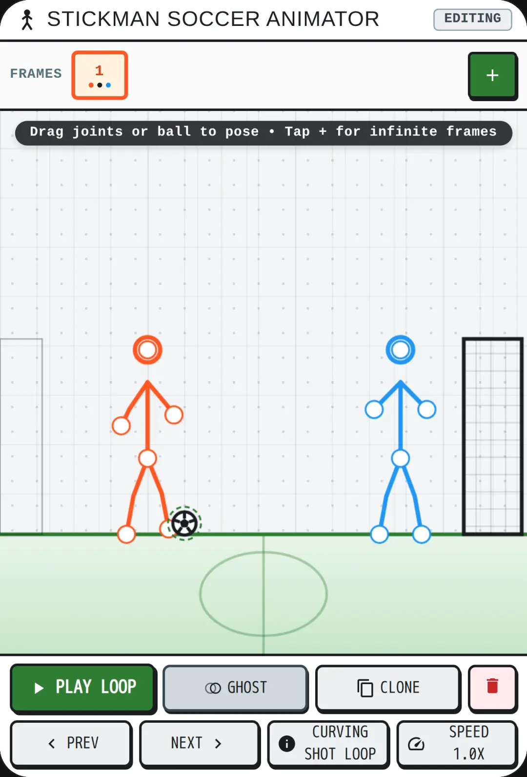 Stickman Soccer Animator