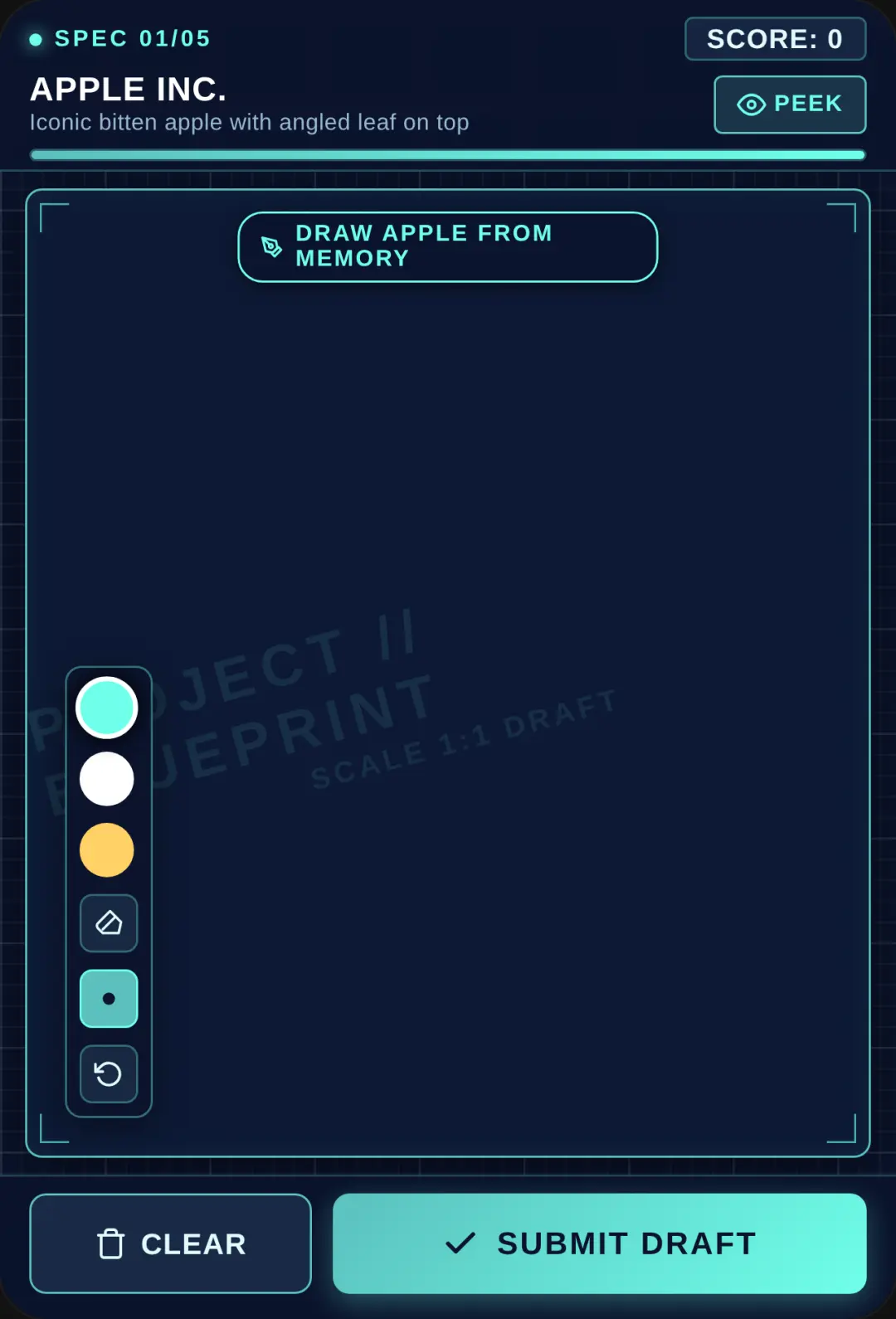 Logo Blueprint: Memory Draft cover