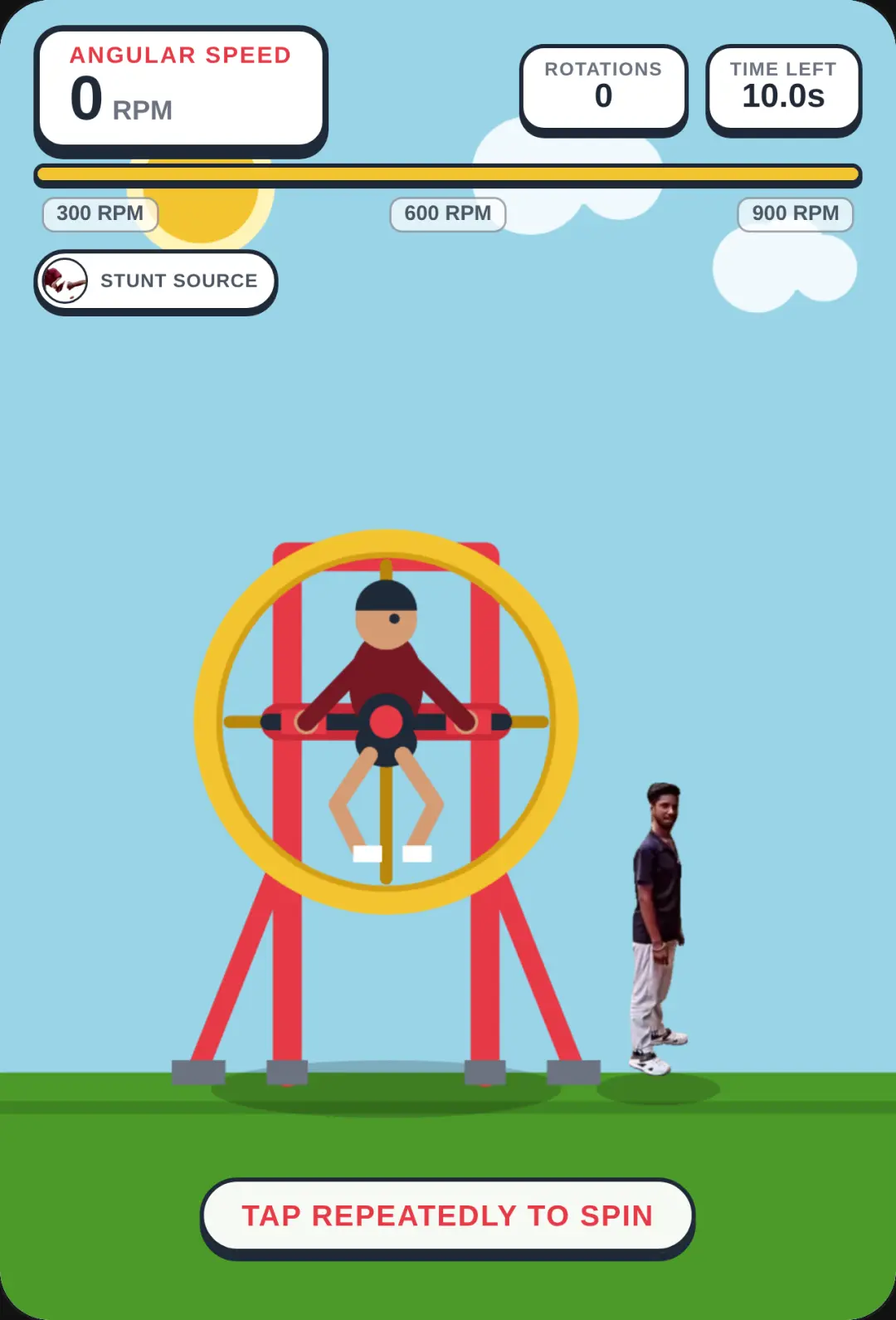 Spin simulator l cover