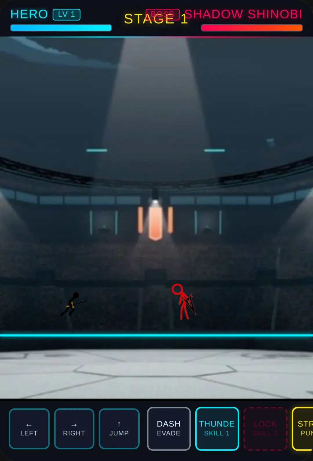 Stick Figure Boss Arena cover