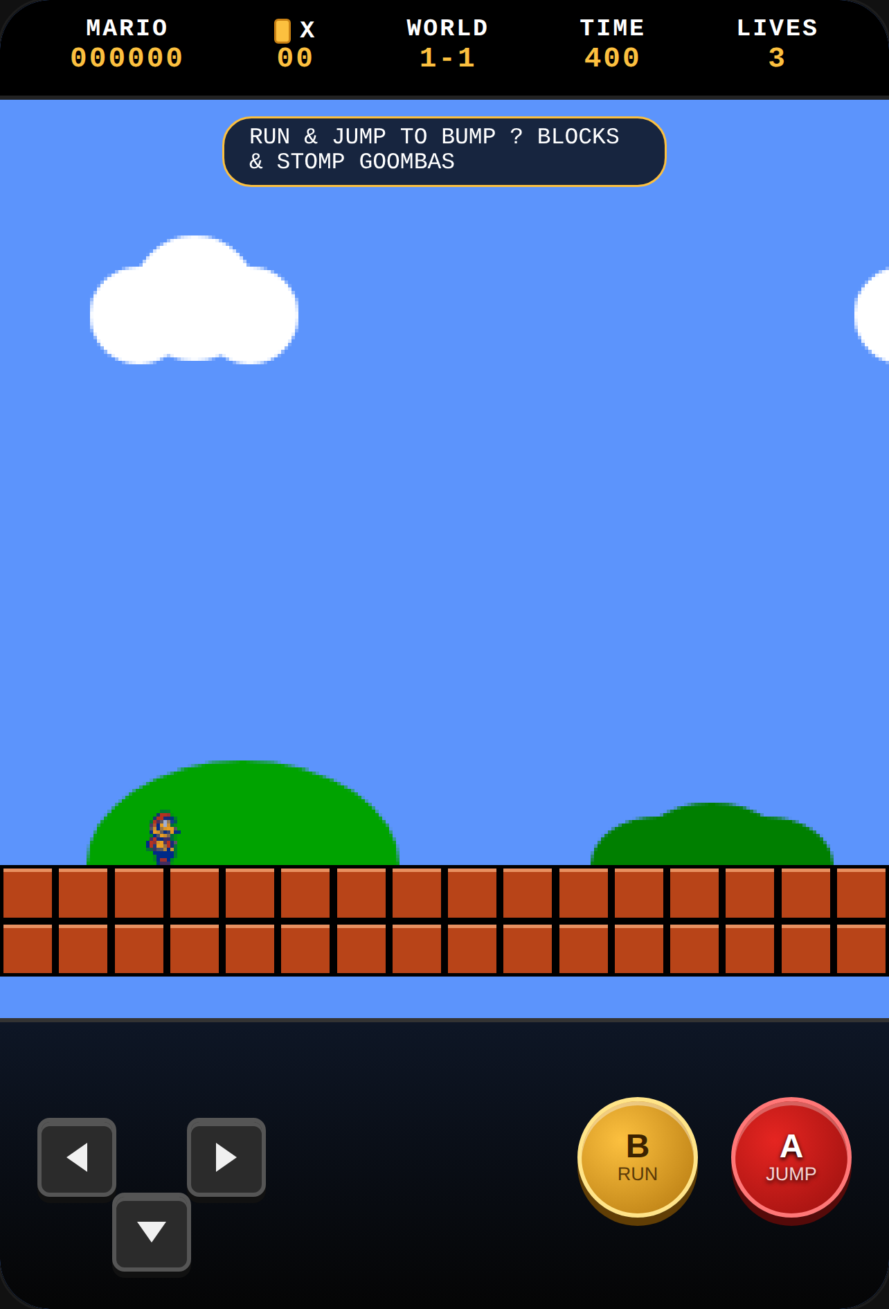 Super Mario Bros - World 1-1 cover