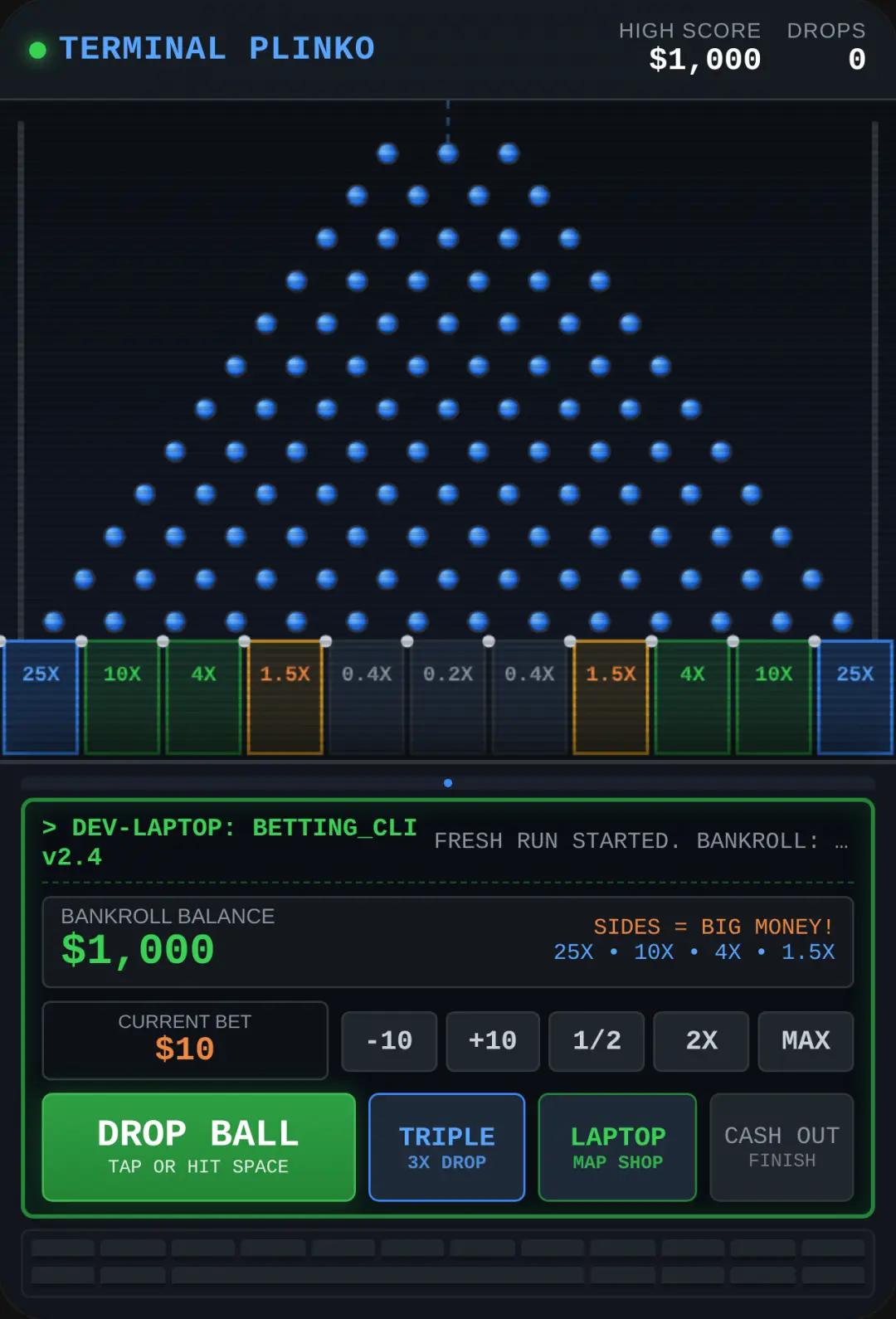 Cyber Plinko Terminal cover