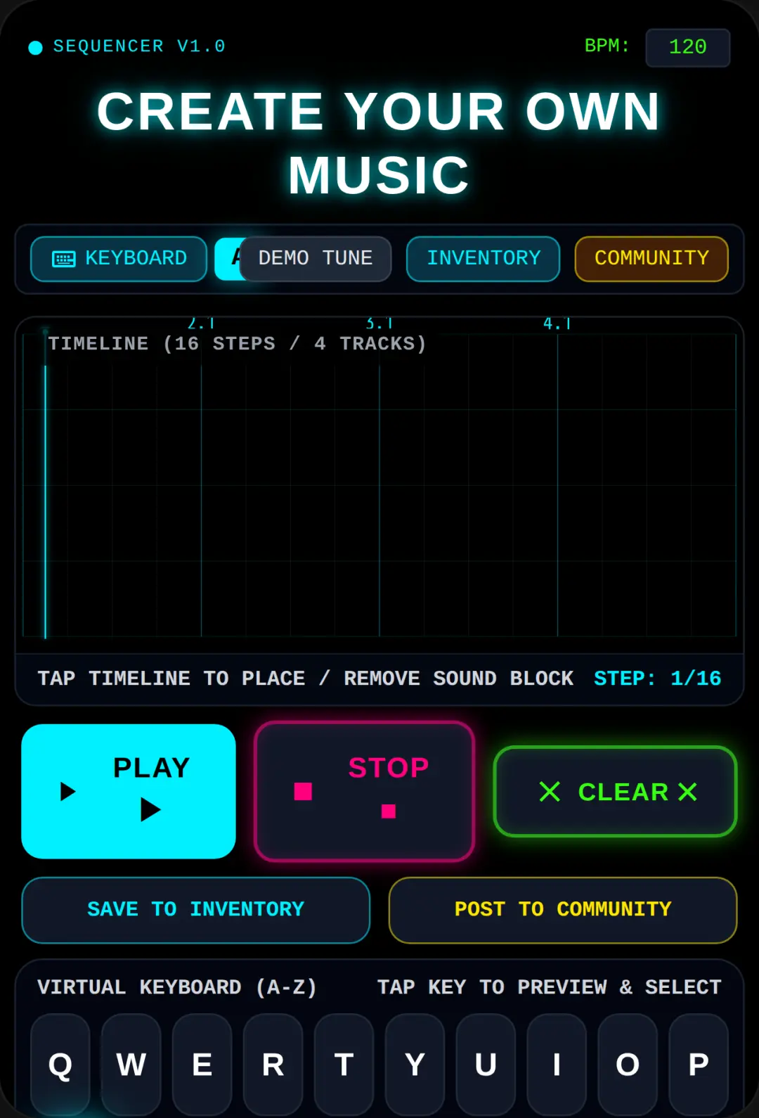 Create Your Own Music cover