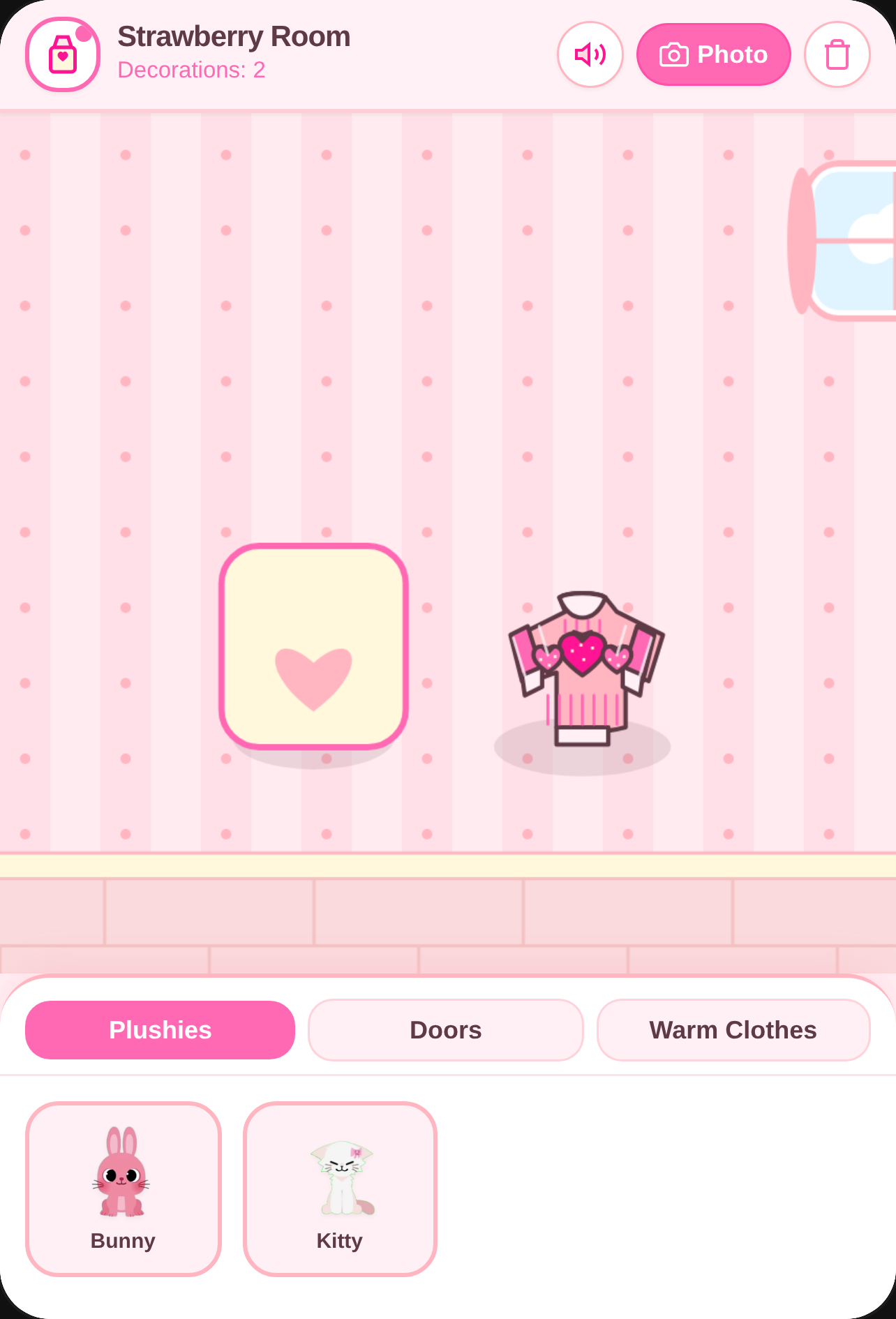 Strawberry Milk Cutecore Room cover