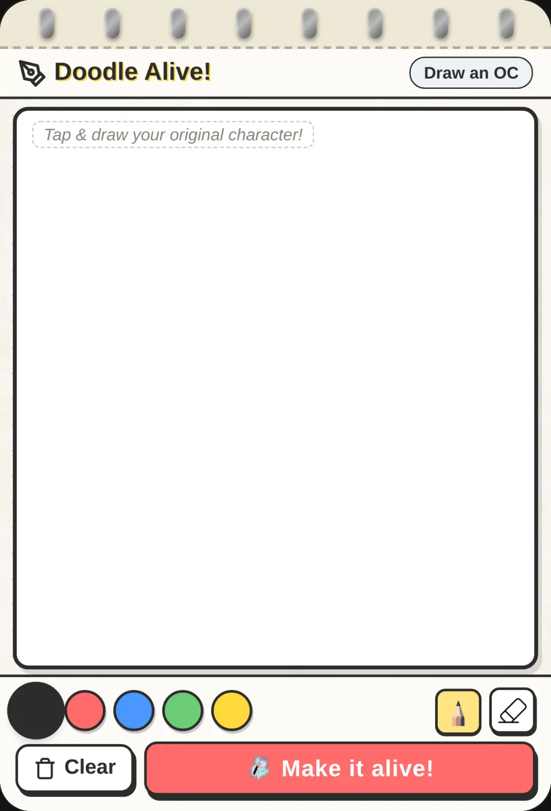 Doodle Alive - Draw Your Character cover