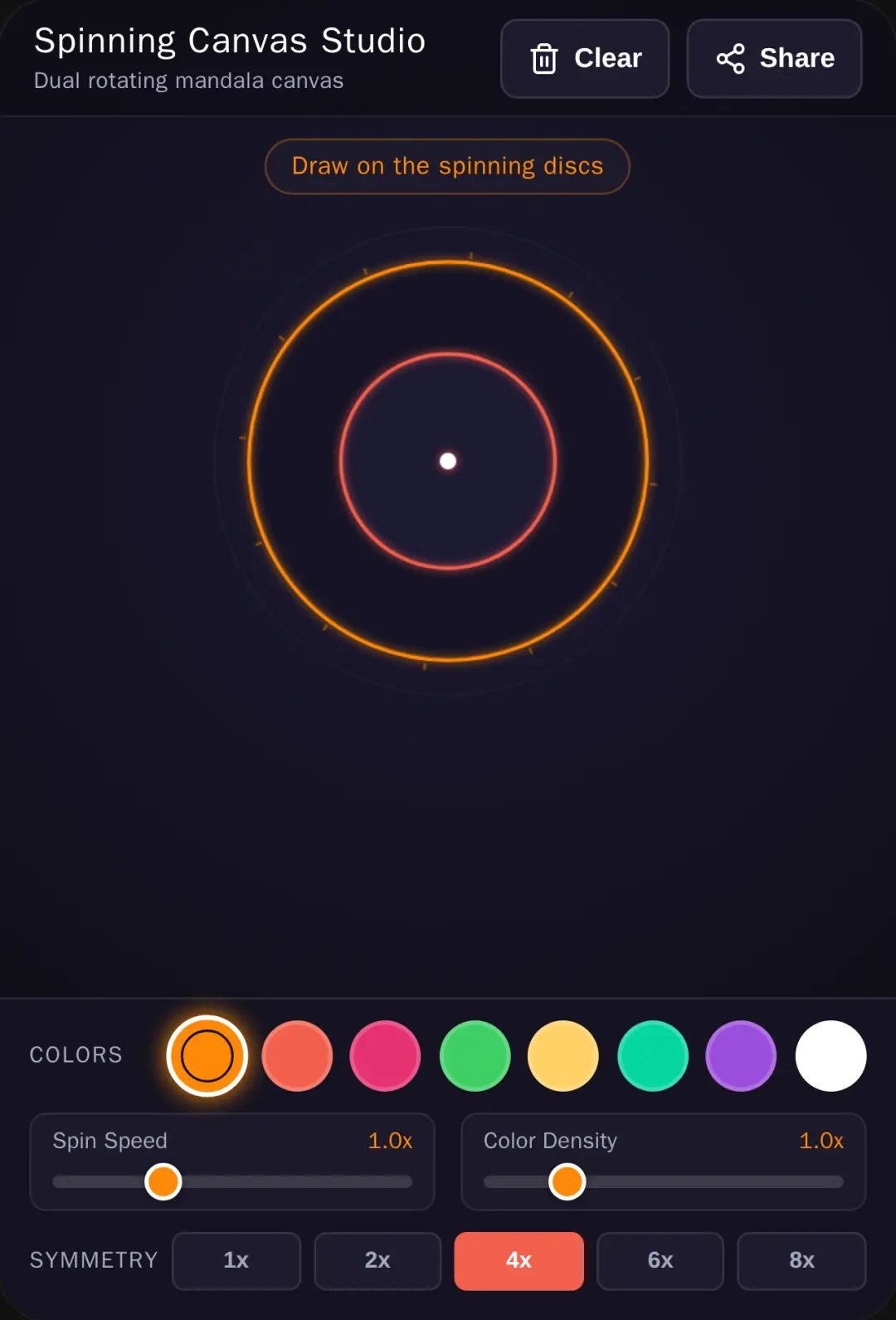 Spinning Canvas Studio cover