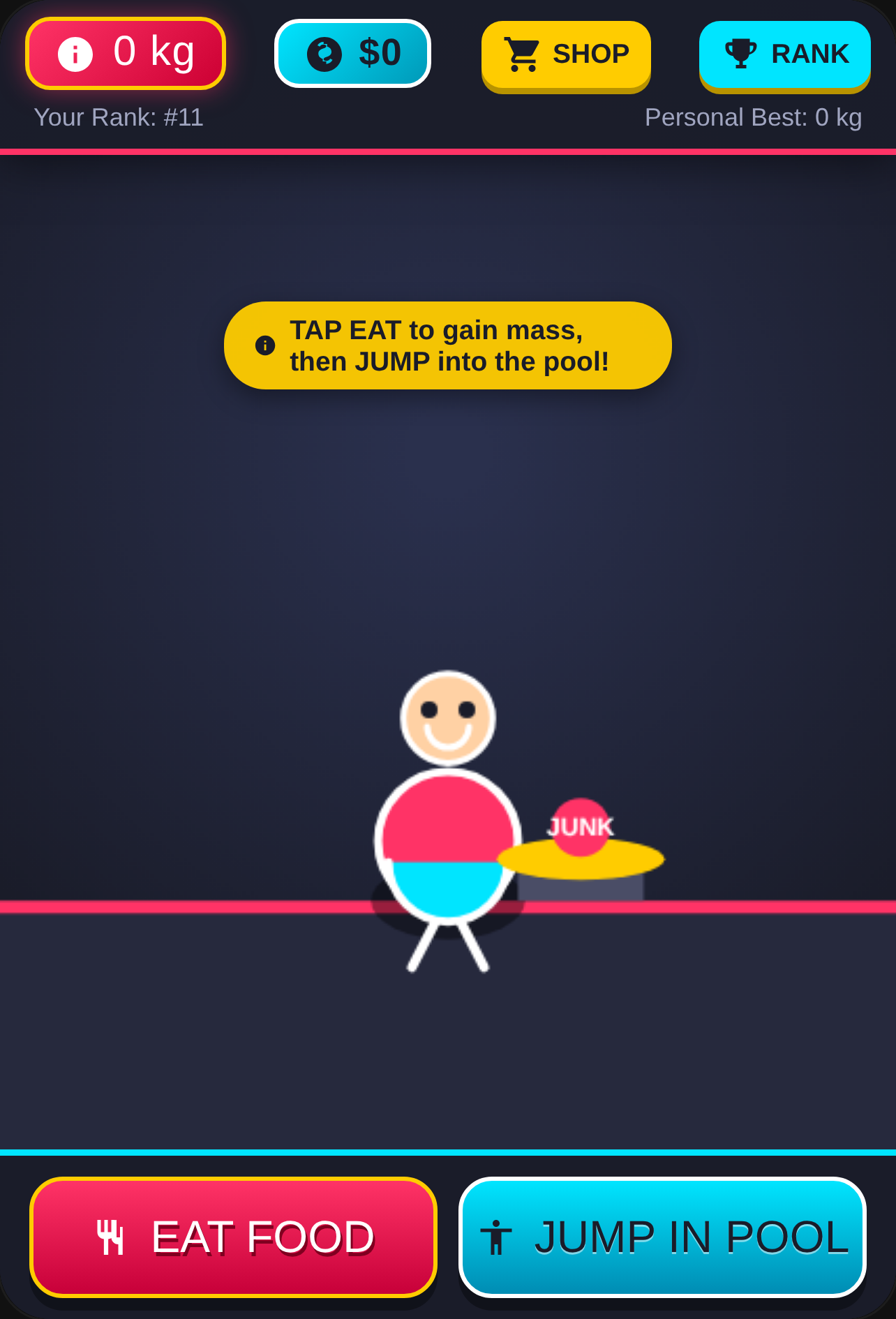 Jump in the pool cover