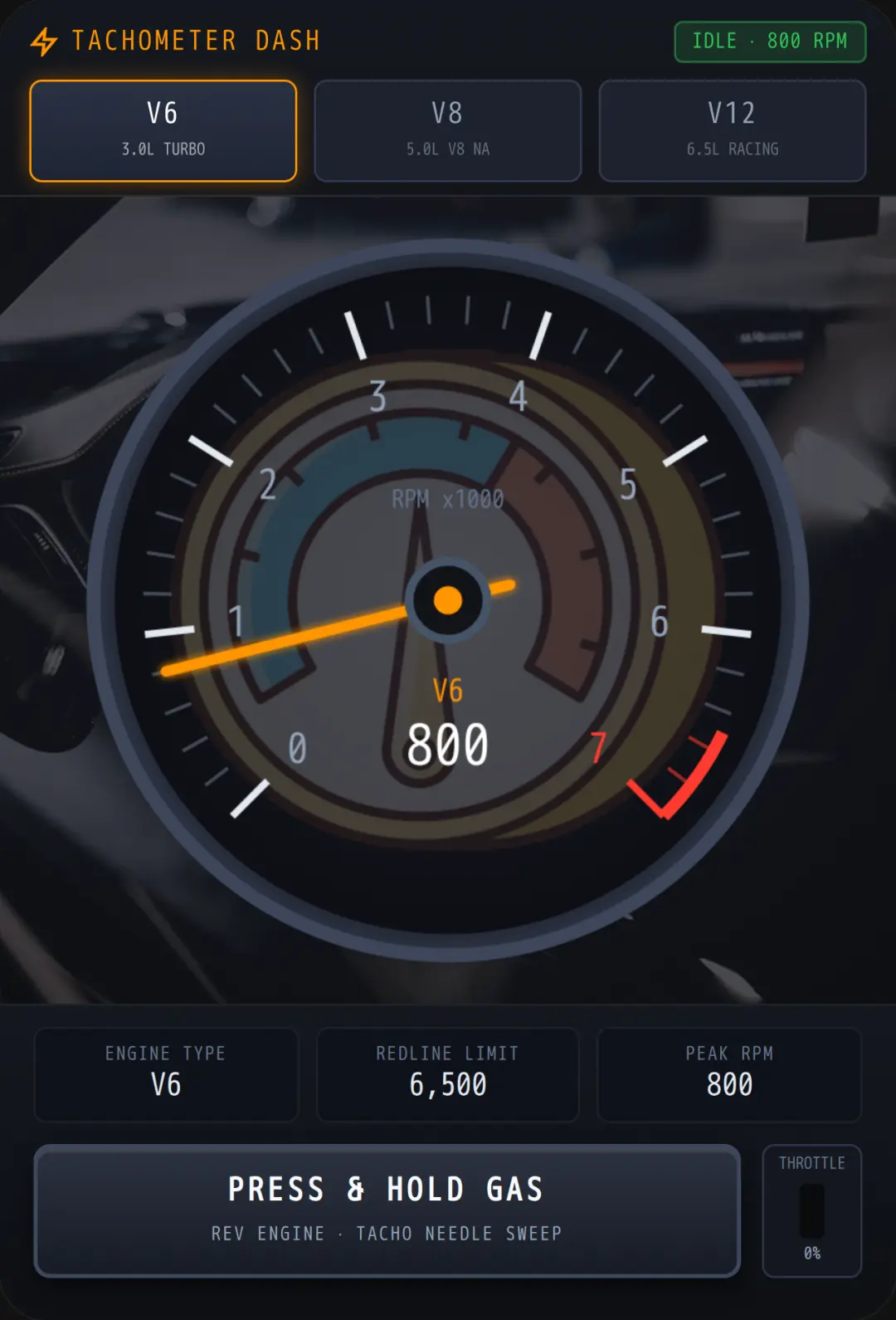 Engine Rev Simulator cover