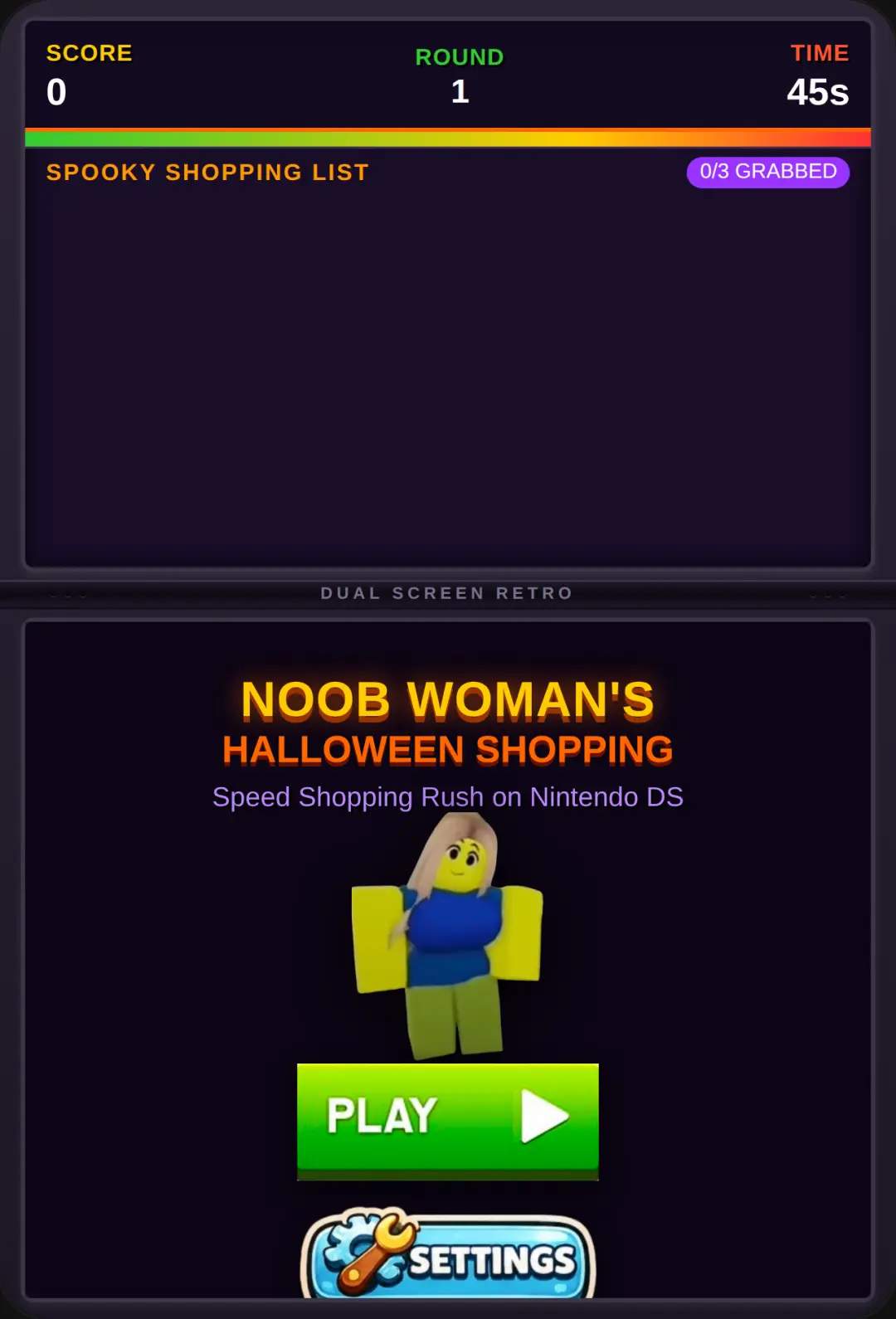 Noob Woman's Halloween Shopping cover