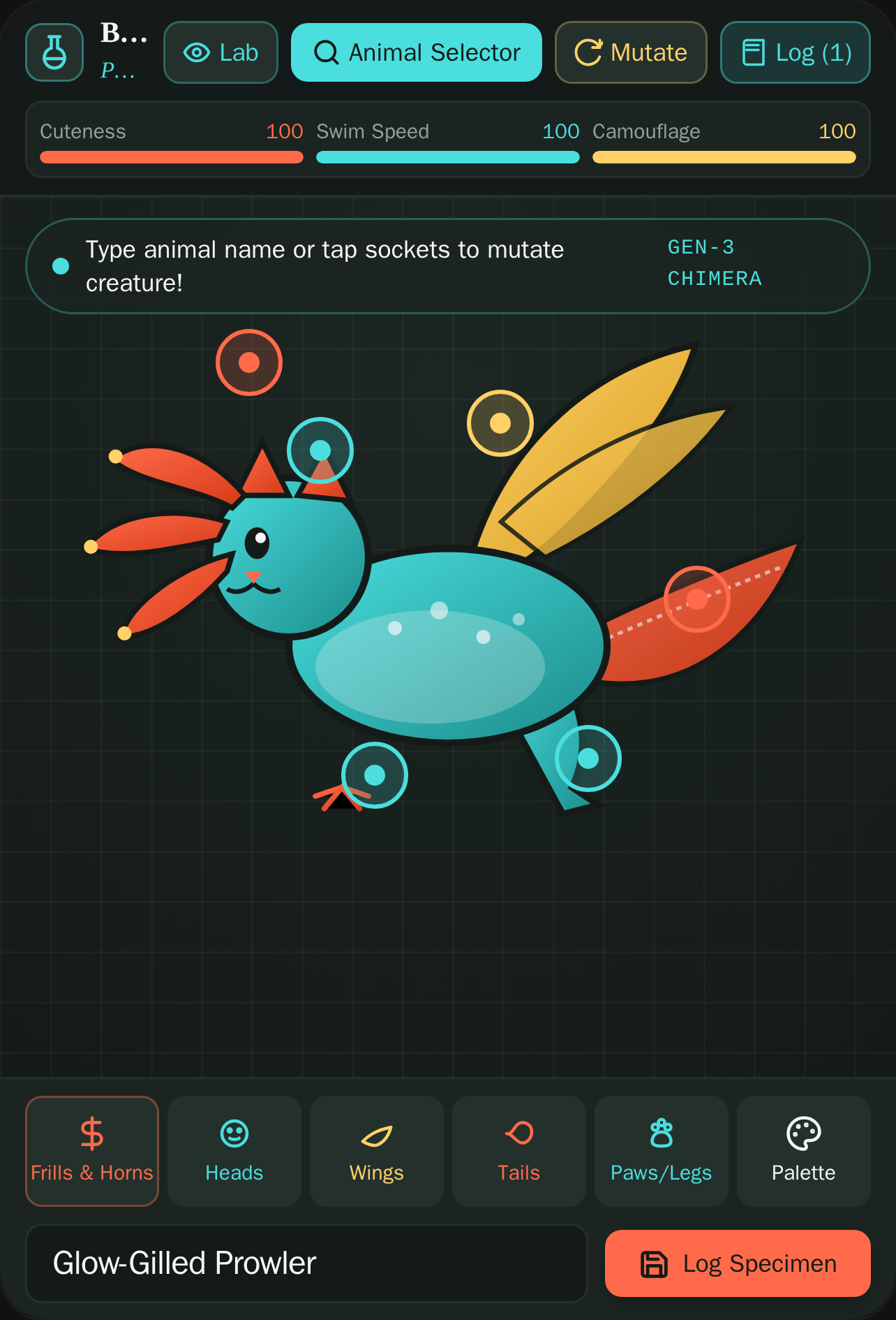 BioChimera Lab: Creature Creator cover