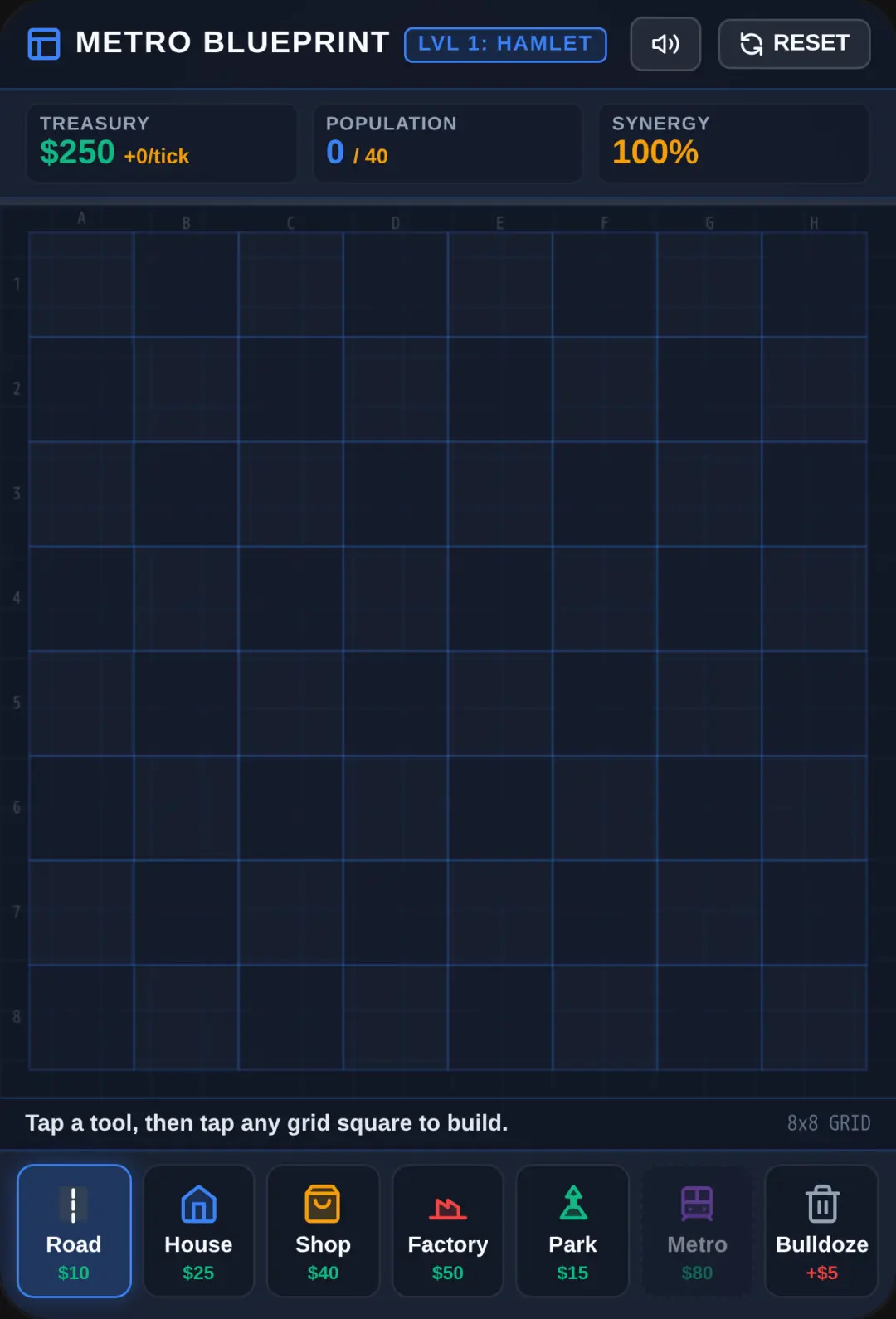 Metro Blueprint cover