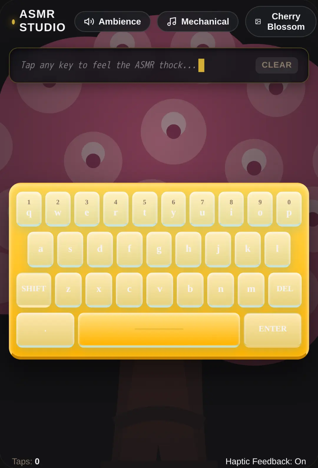 ASMR Keyboard Studio cover
