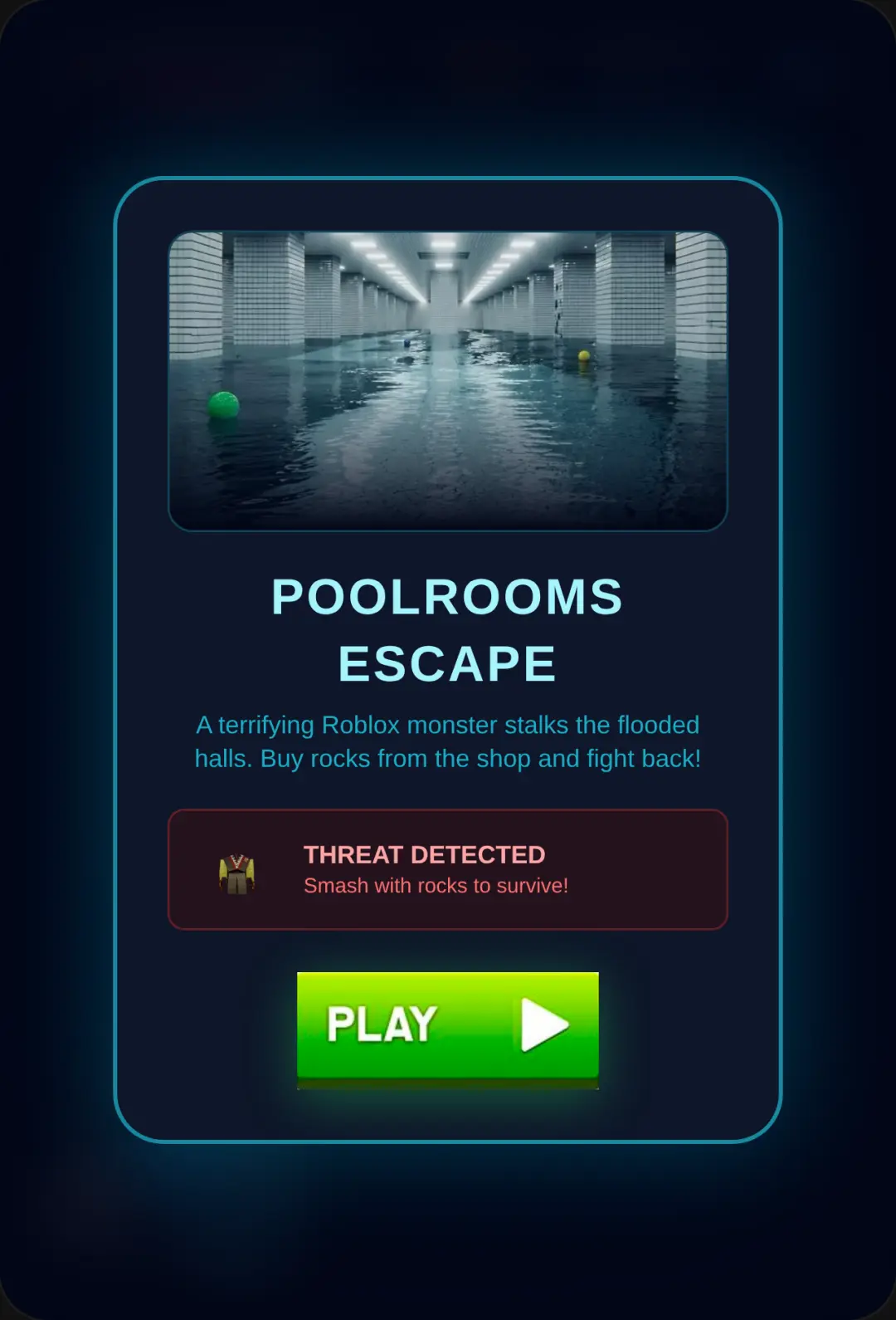 Poolrooms: Terror of the Depths cover