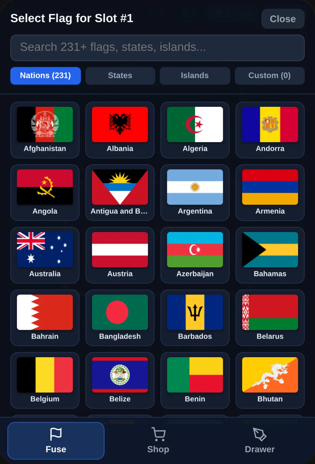 Flag Fuser cover