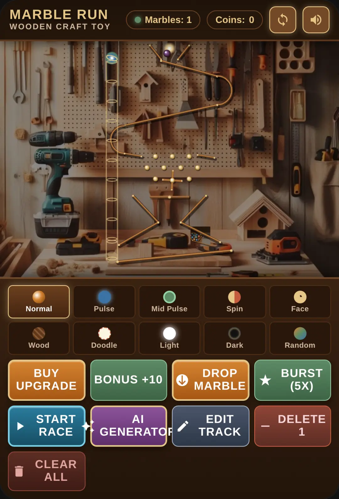 Wooden Marble Run cover
