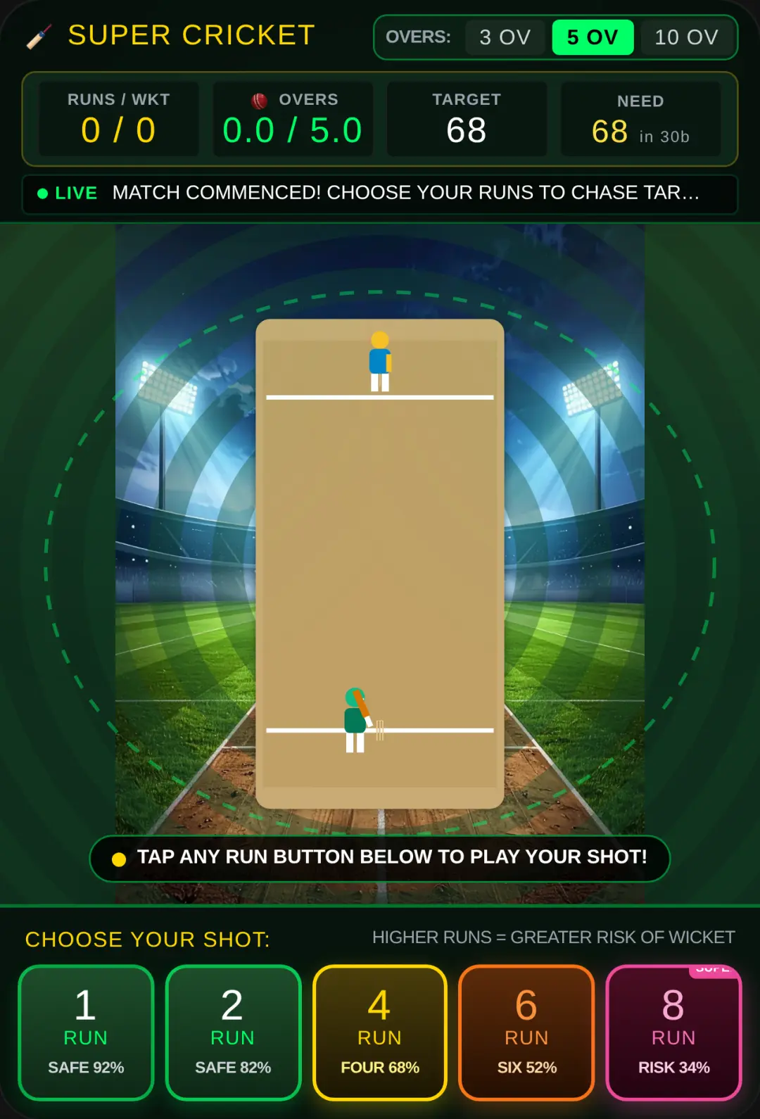 Stadium Cricket Arcade cover