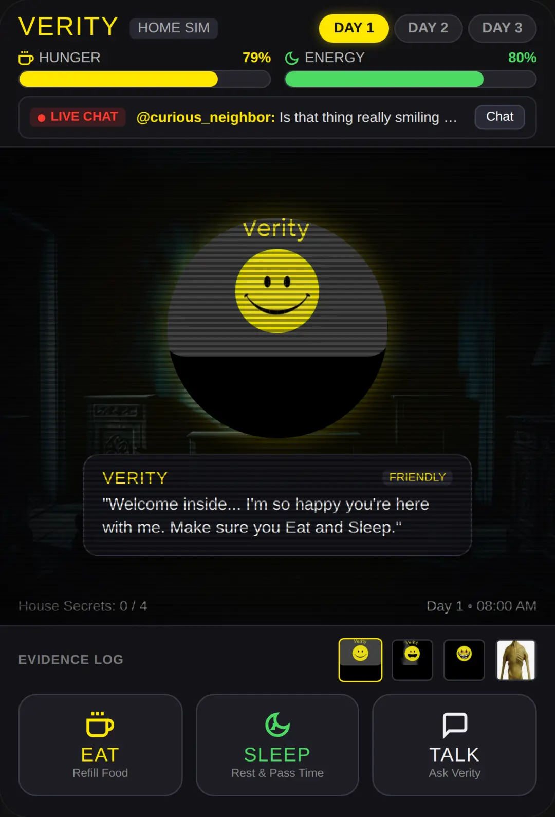 Verity cover