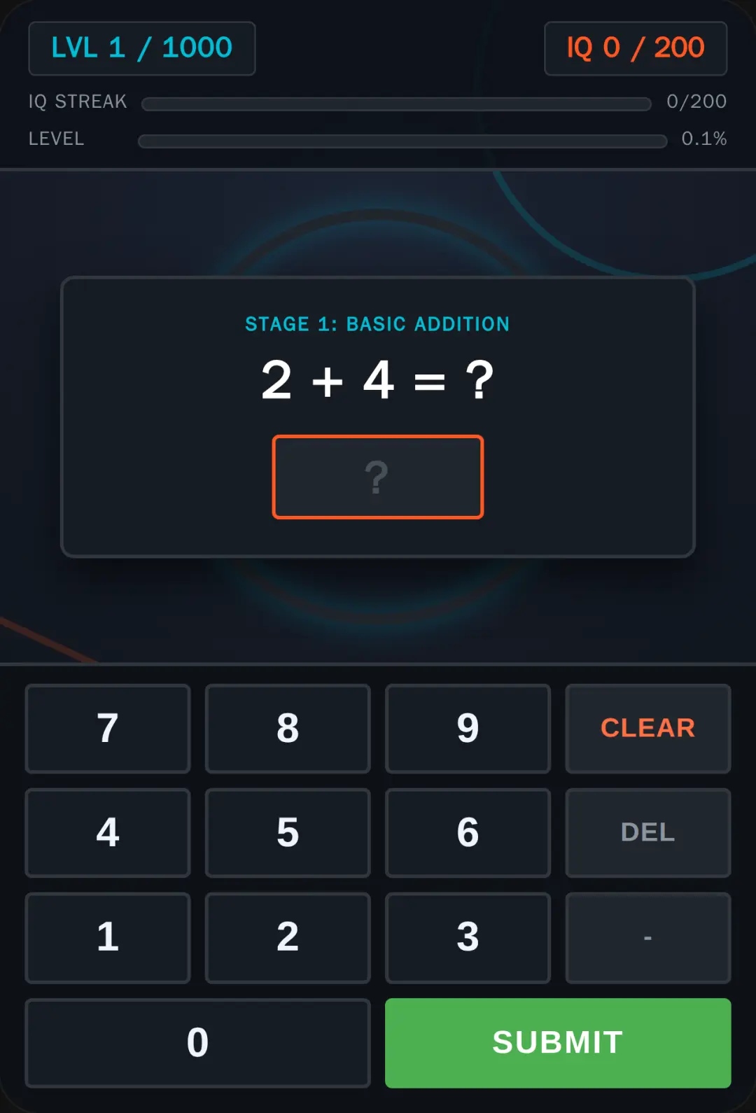 1000 Levels Math IQ Challenge cover