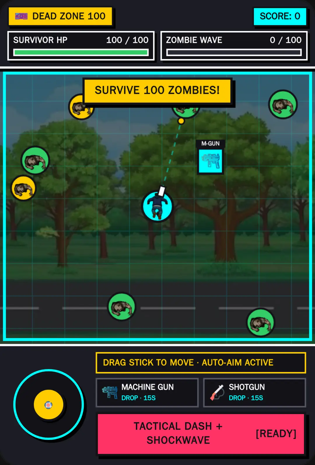 DEAD ZONE: 100 WAVE ARENA cover