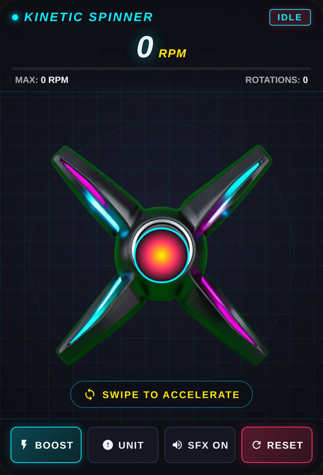 Kinetic Spinner cover