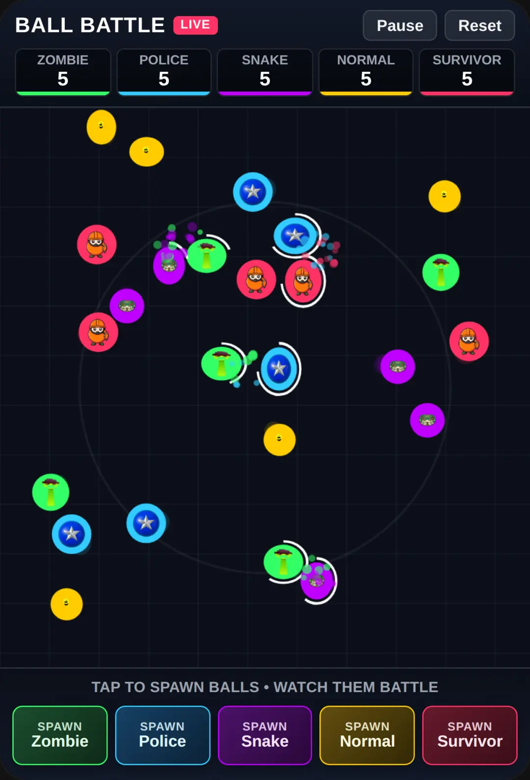 Ball battle survive it!! cover