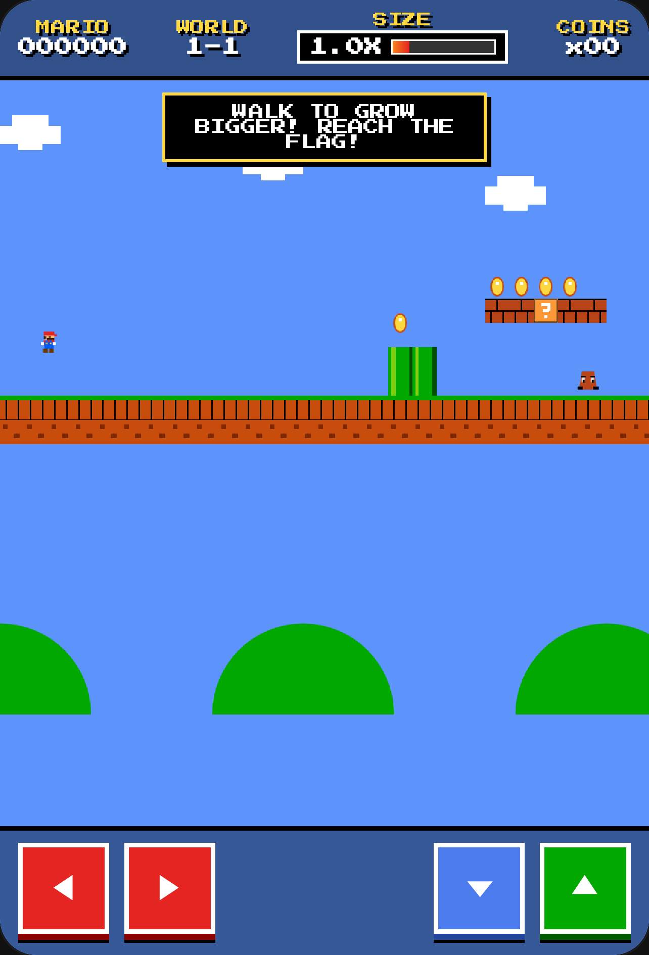 GROWING MARIO PLATFORMER cover