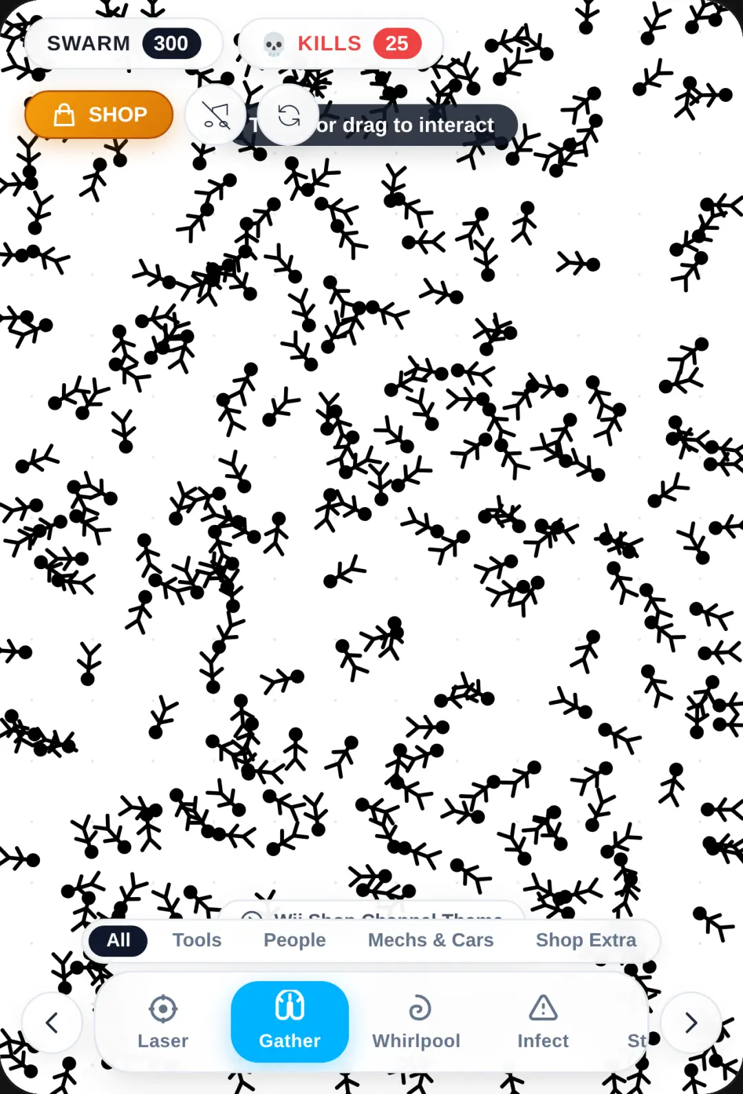 Stickman Swarm Simulator