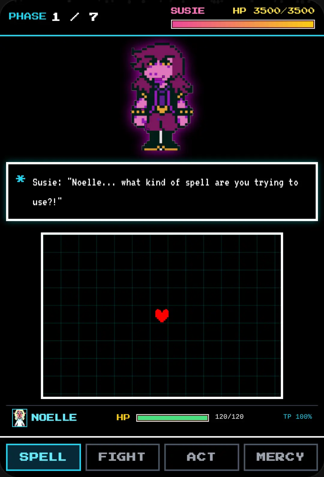Deltarune: Snowgrave vs Susie cover