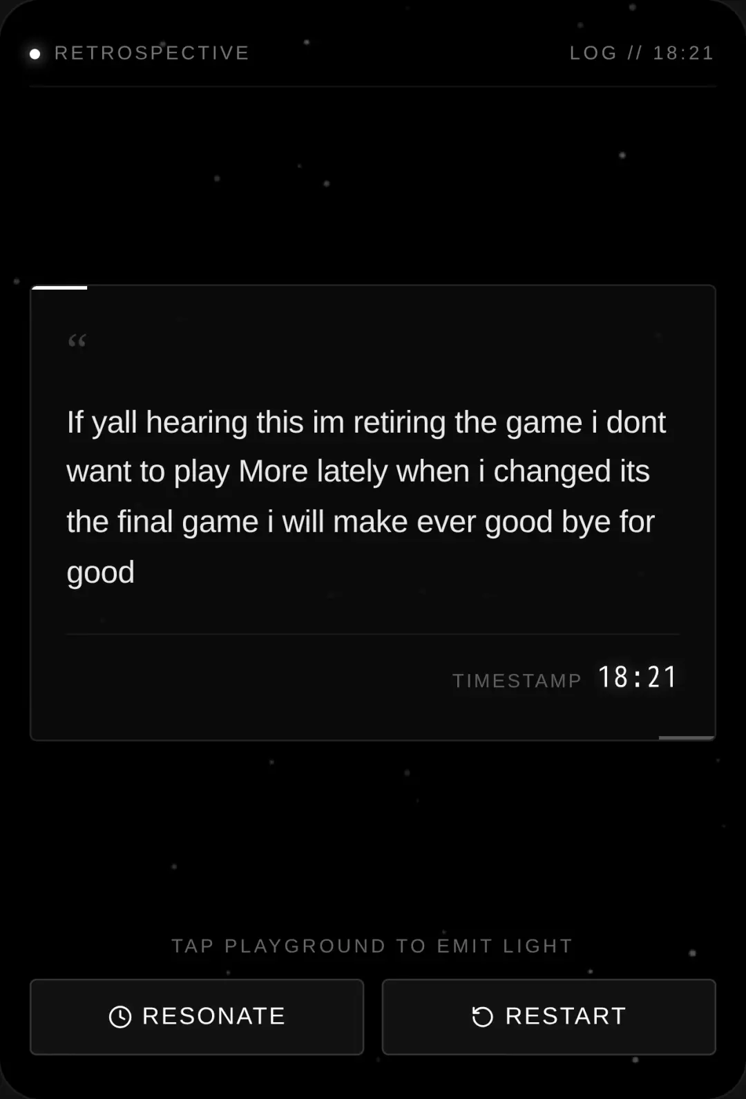 Final goodbye guys. cover