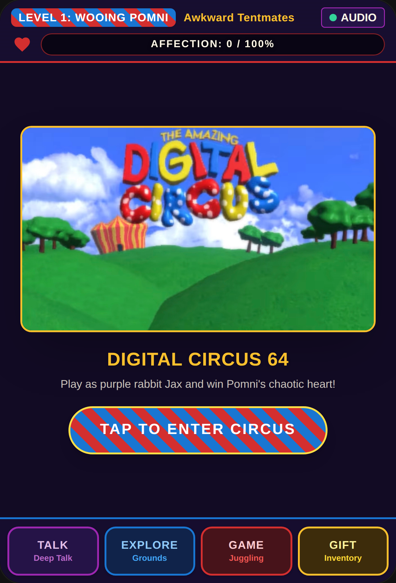 Digital Circus funny bunny cover