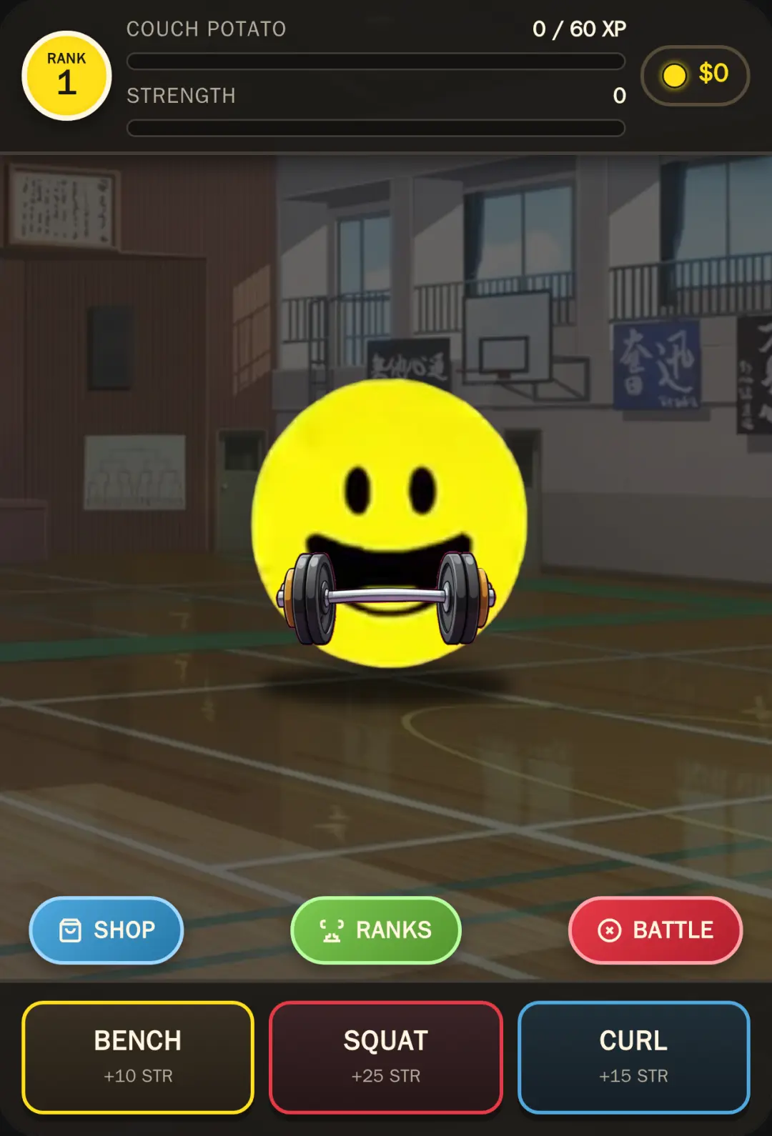Verity's Gym Workout