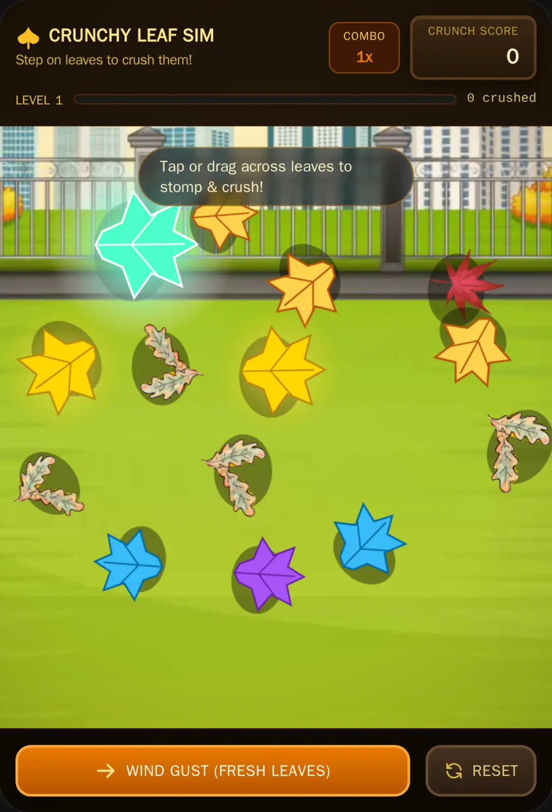 Crunchy Leaf Simulator cover