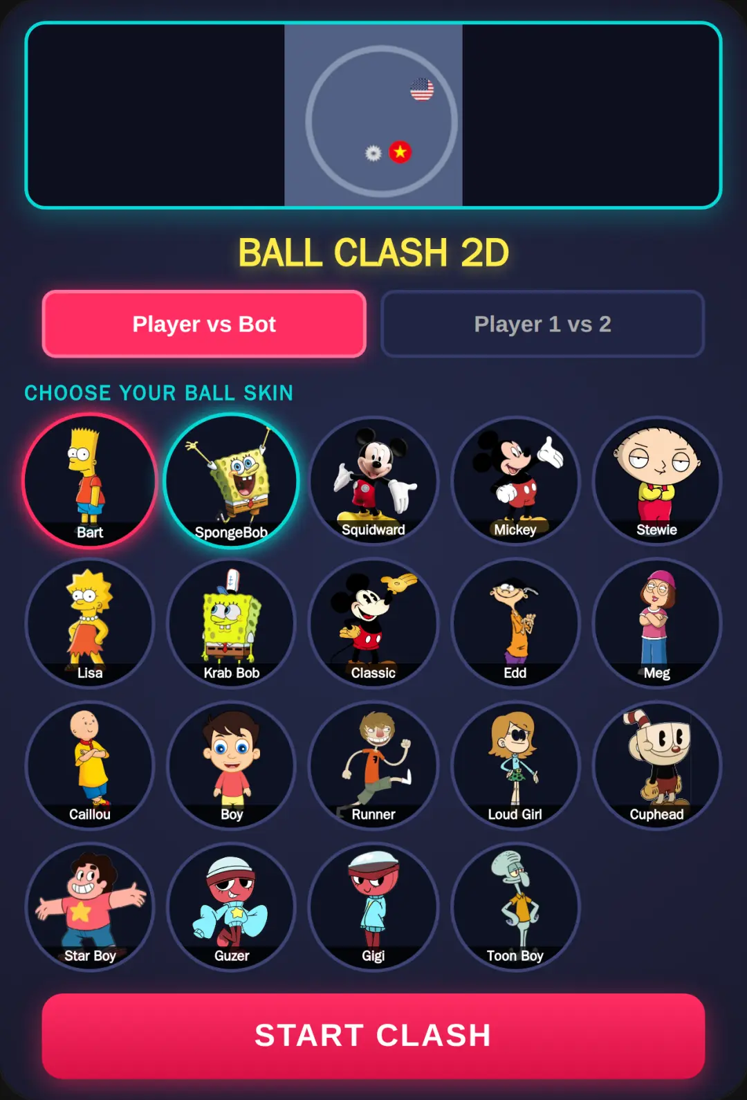 Ball Clash 2D cover