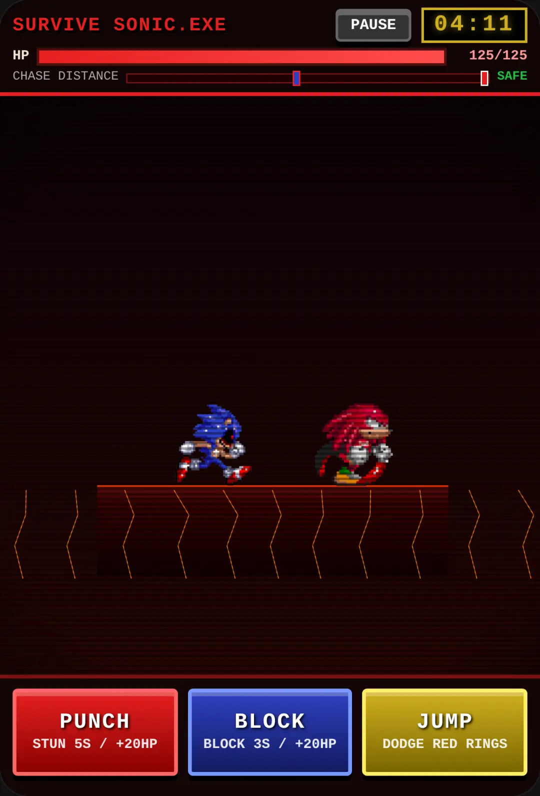 Knuckles vs Sonic.exe - Survival Chase cover