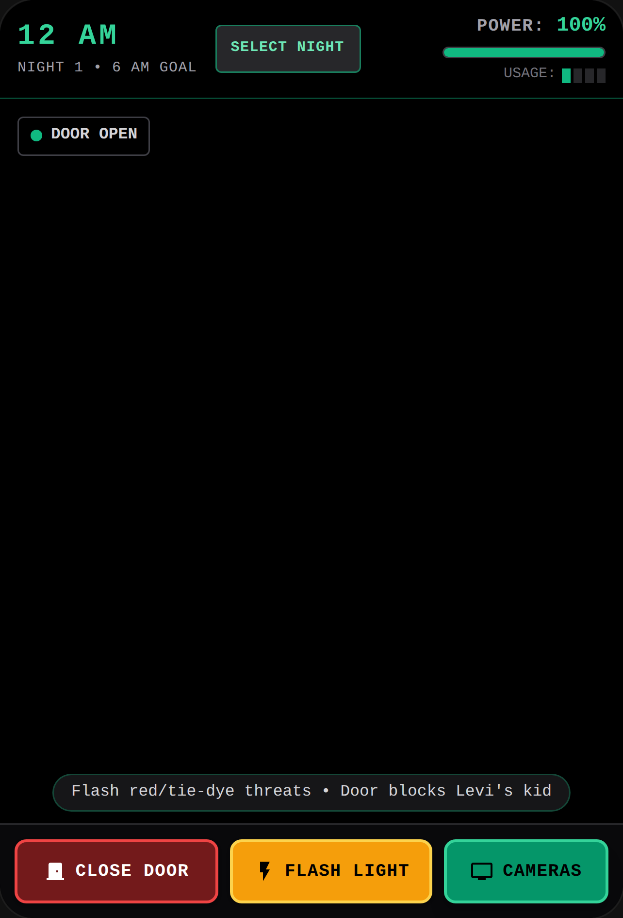 you can select the night now cover