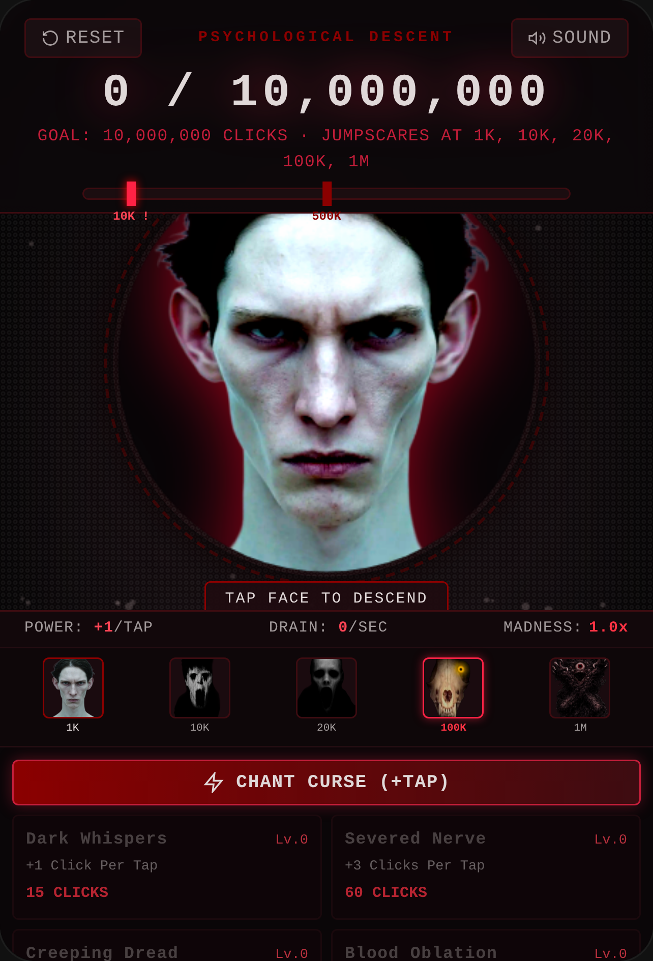 More clicks-more scarier and jumpscares cover