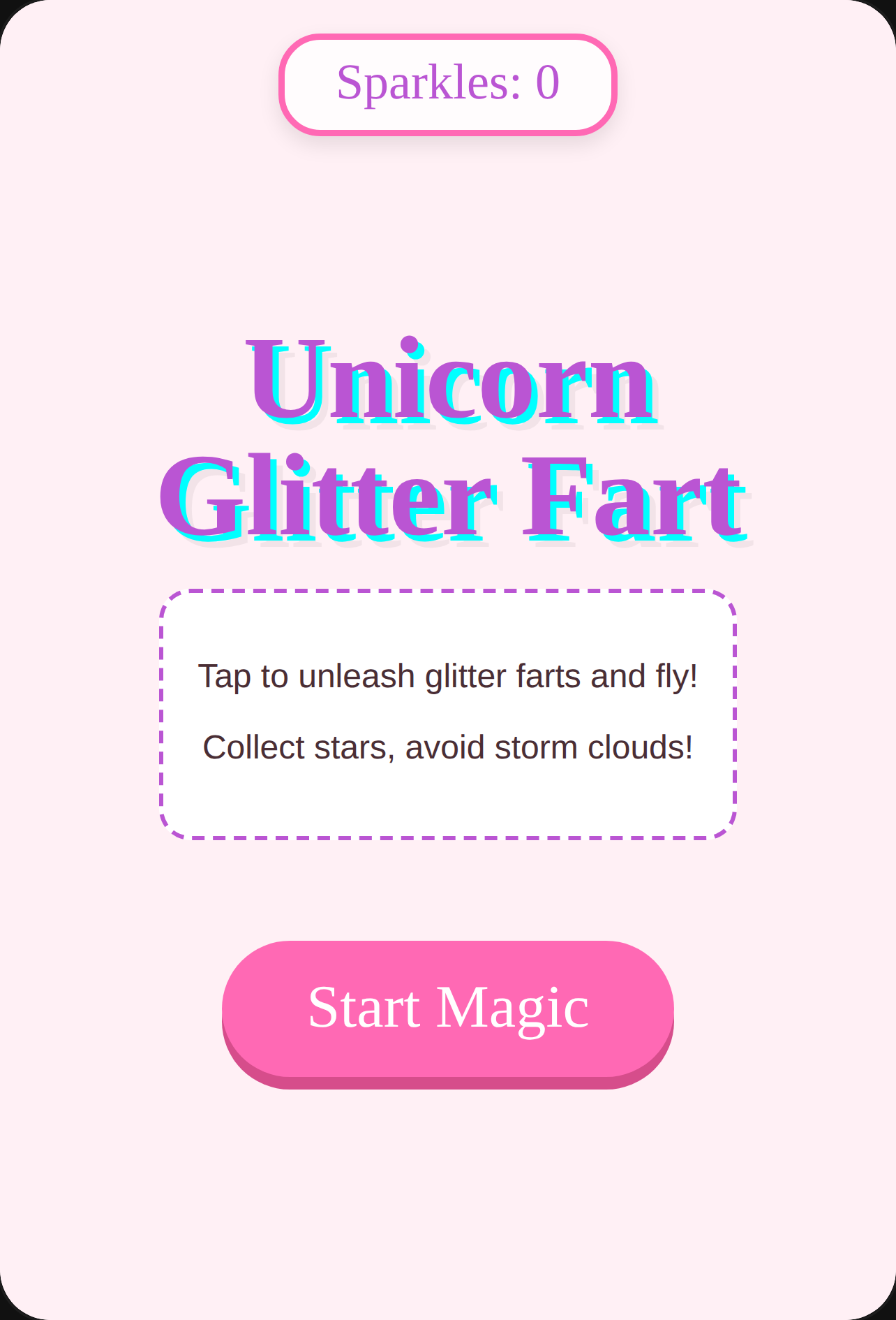 Unicorn Glitter Fart cover
