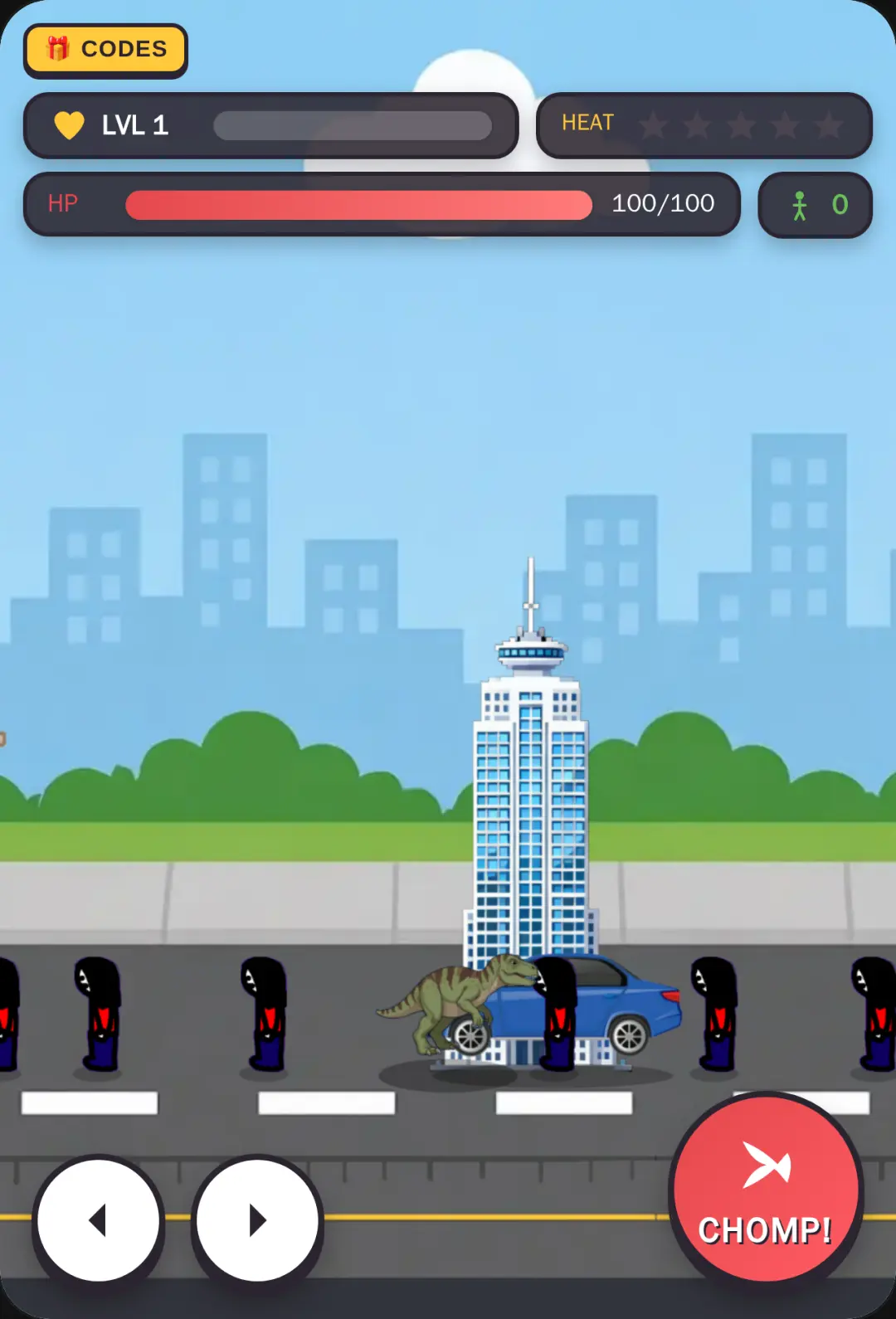 Baby T-Rex Rampage cover
