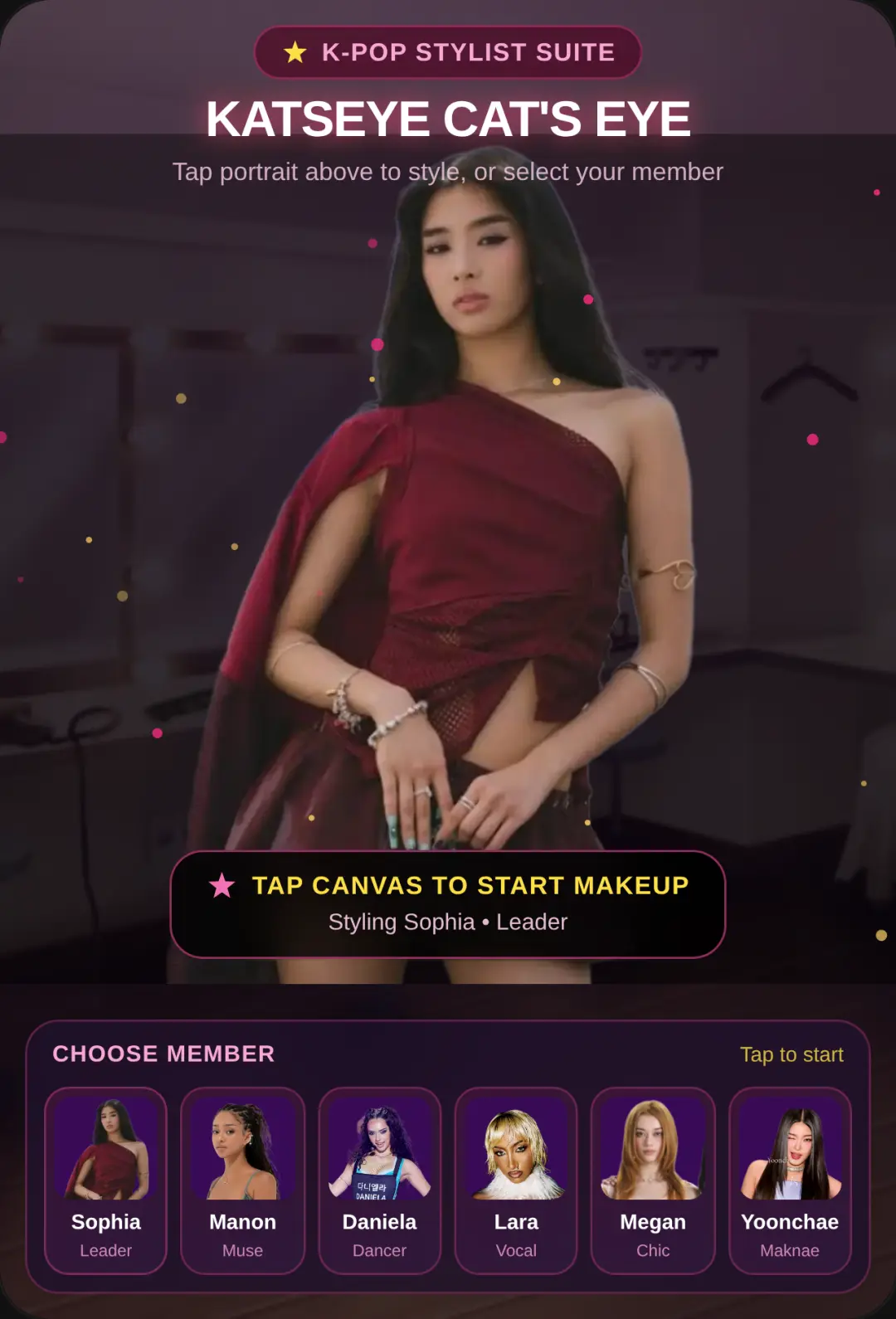 KATSEYE Makeup Studio cover