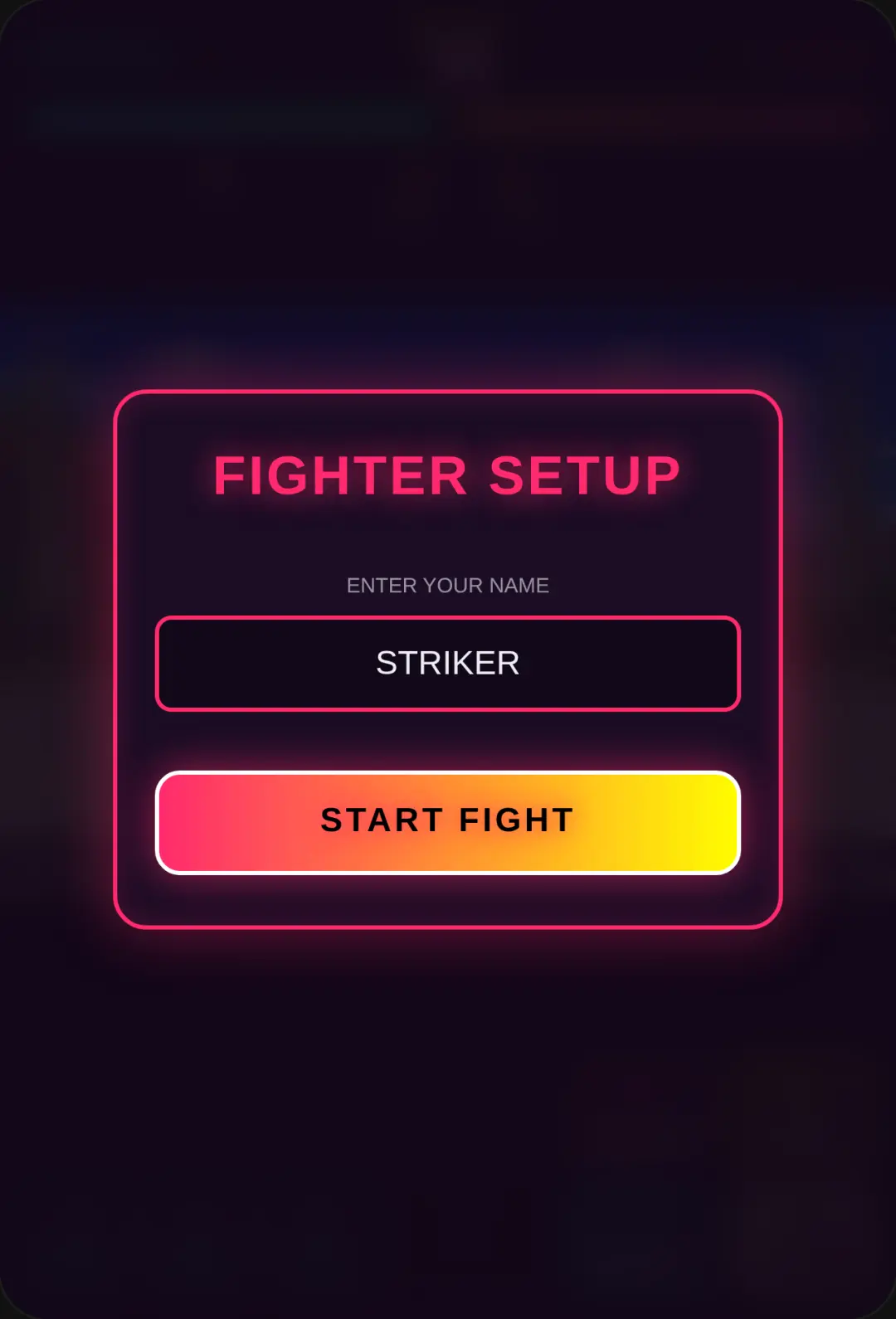 Neo Striker: Arcade Fighter cover