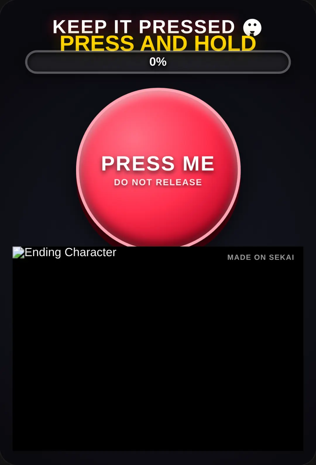 KEEP IT PRESSED
