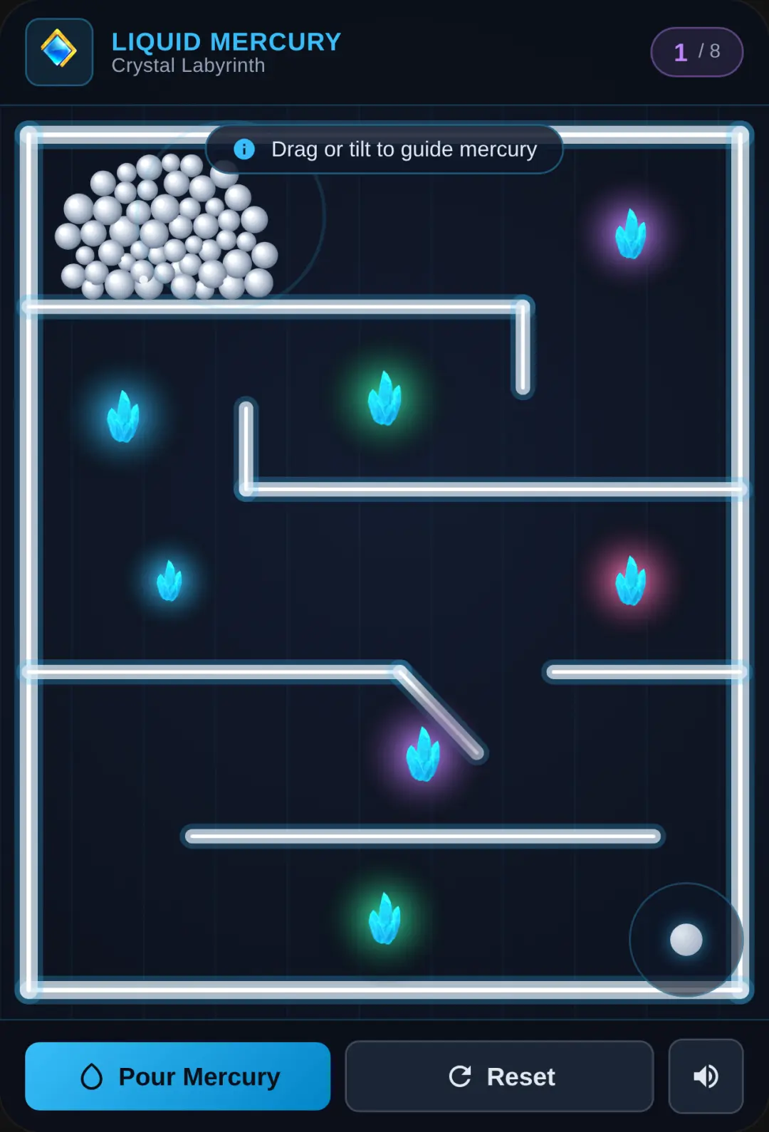 Mercury Crystal Maze cover