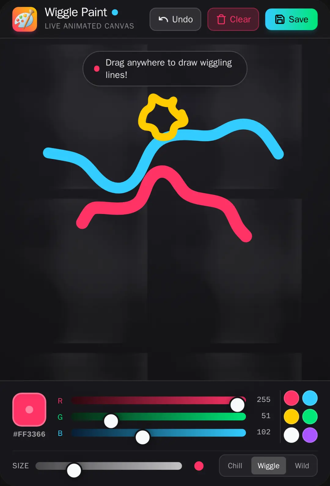Wiggle Paint cover