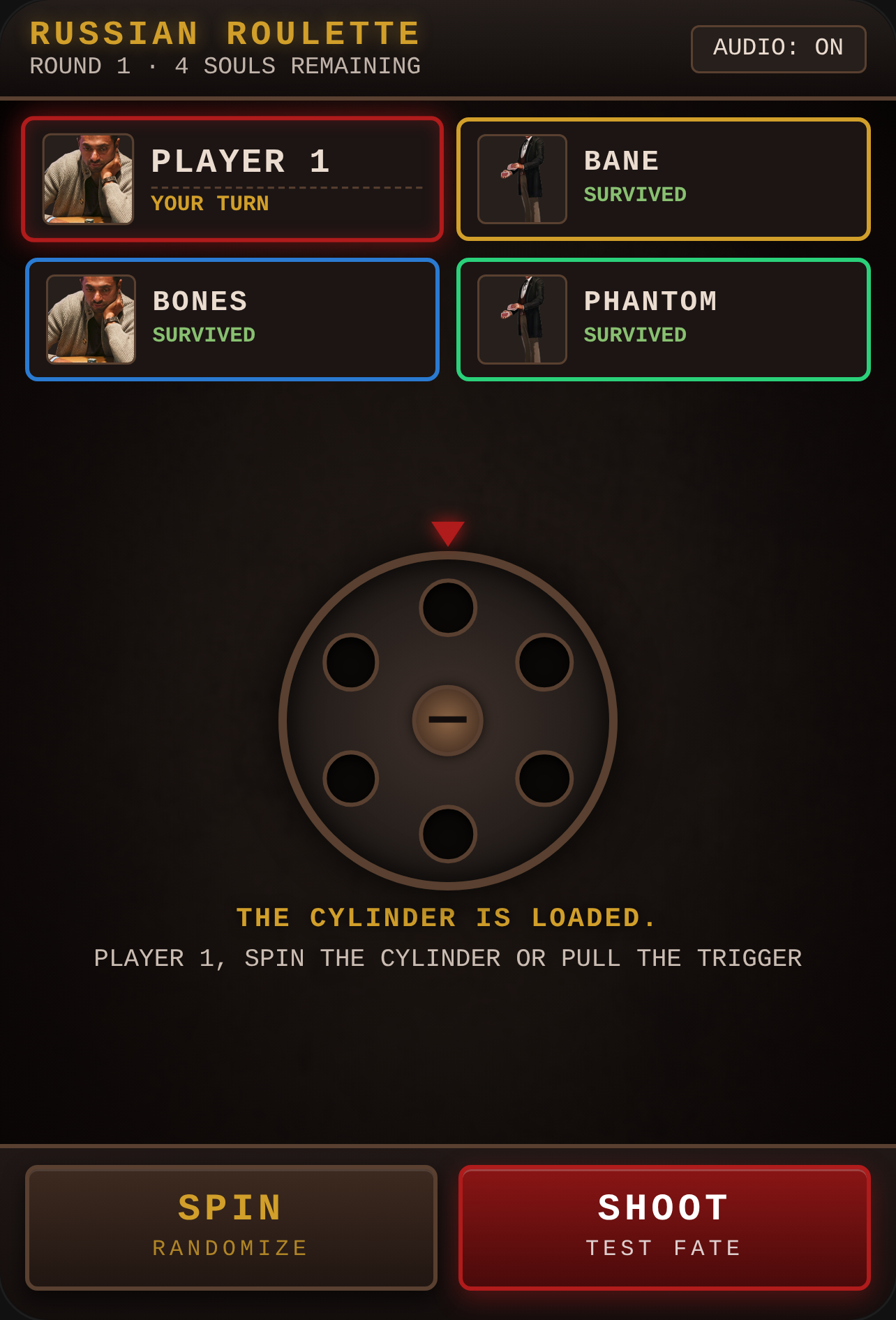 Russian Roulette: 4-Player Chamber cover