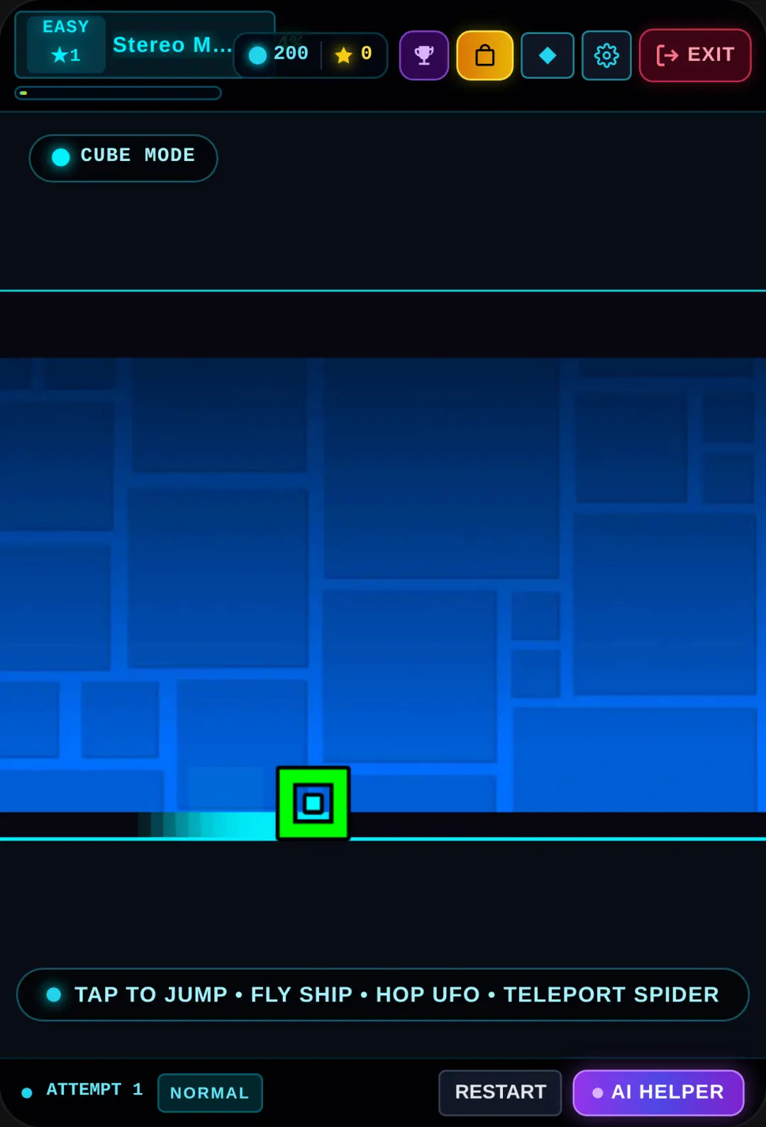 Geometry Dash Retro cover