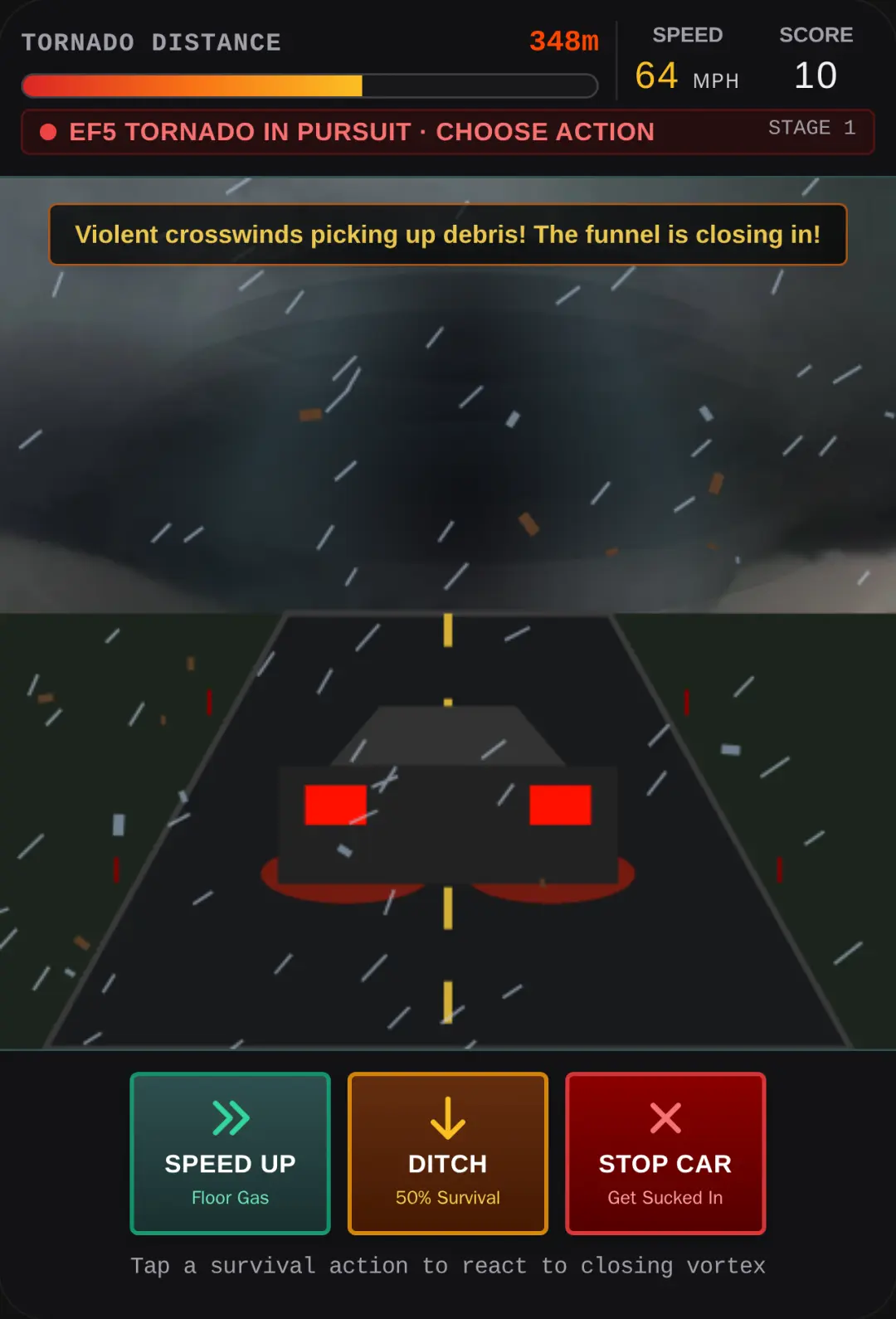 Tornado Highway Chase cover