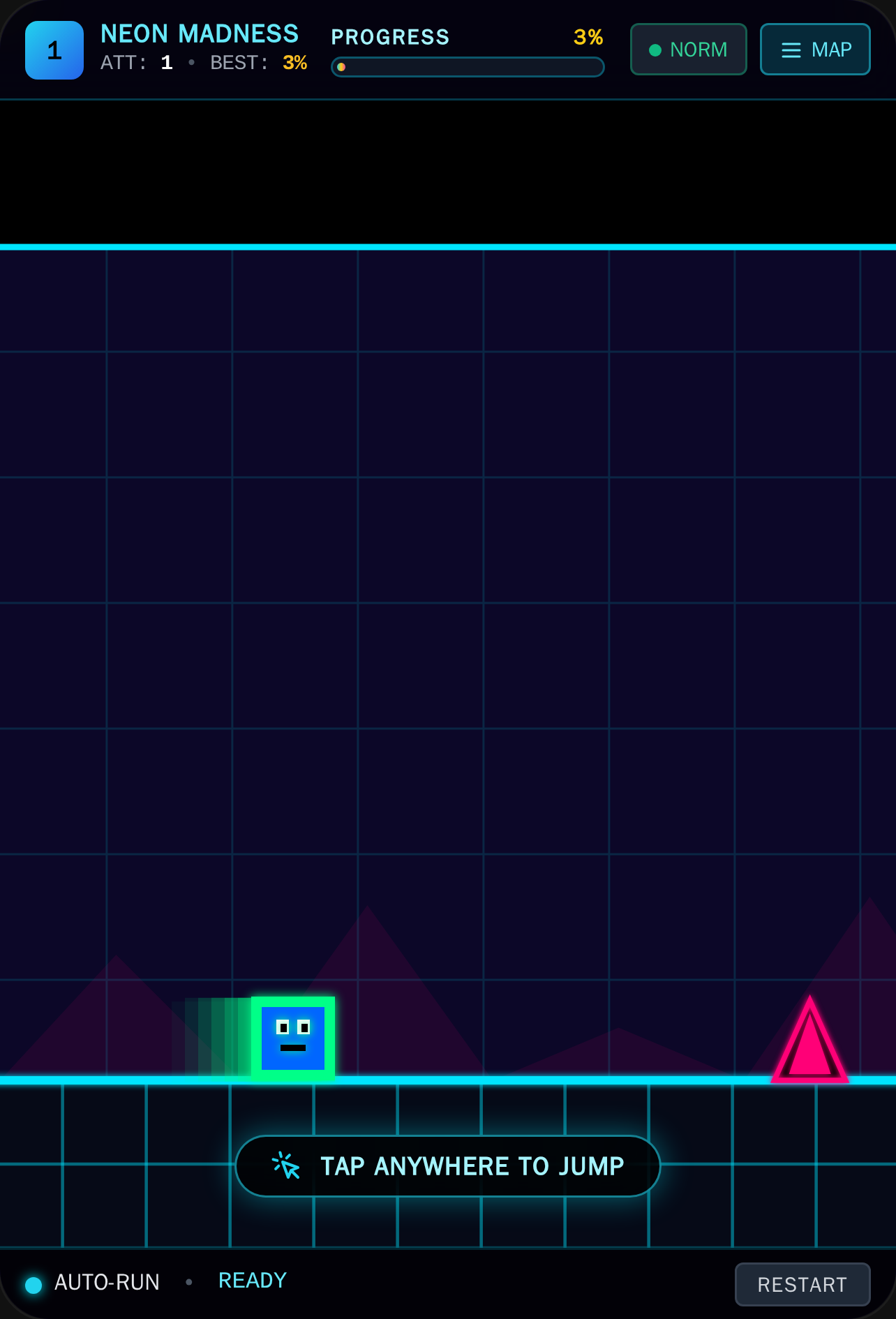 Mini Geometry Dash cover