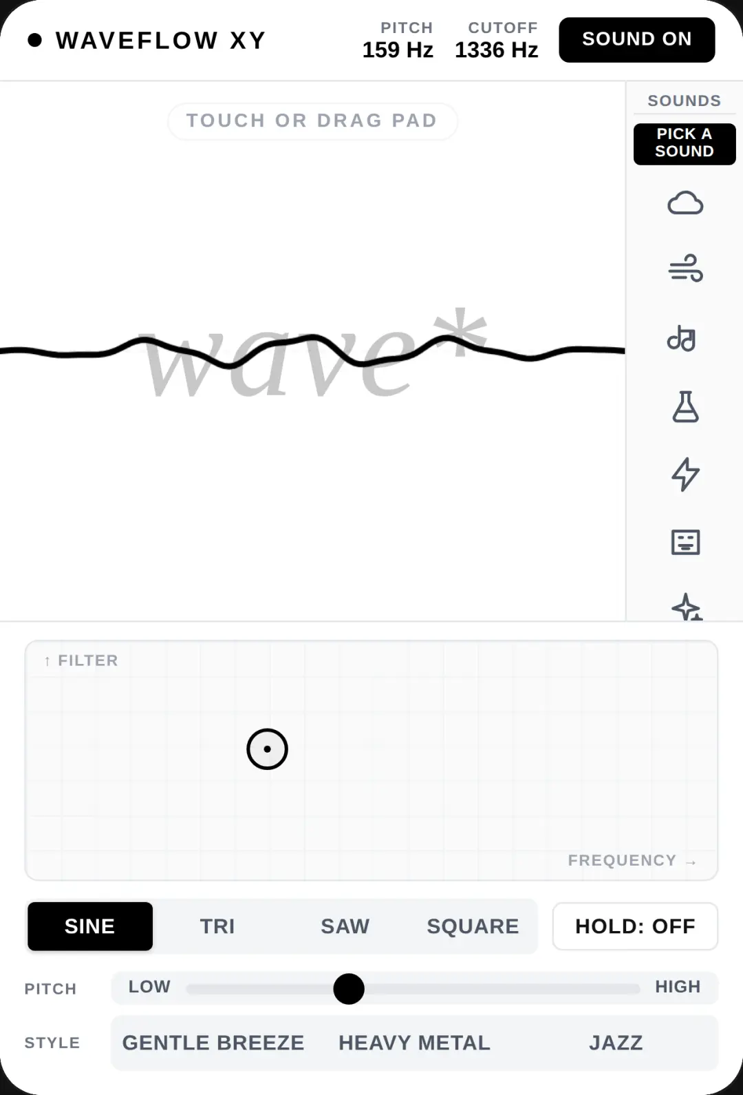 Waveflow XY Synth cover