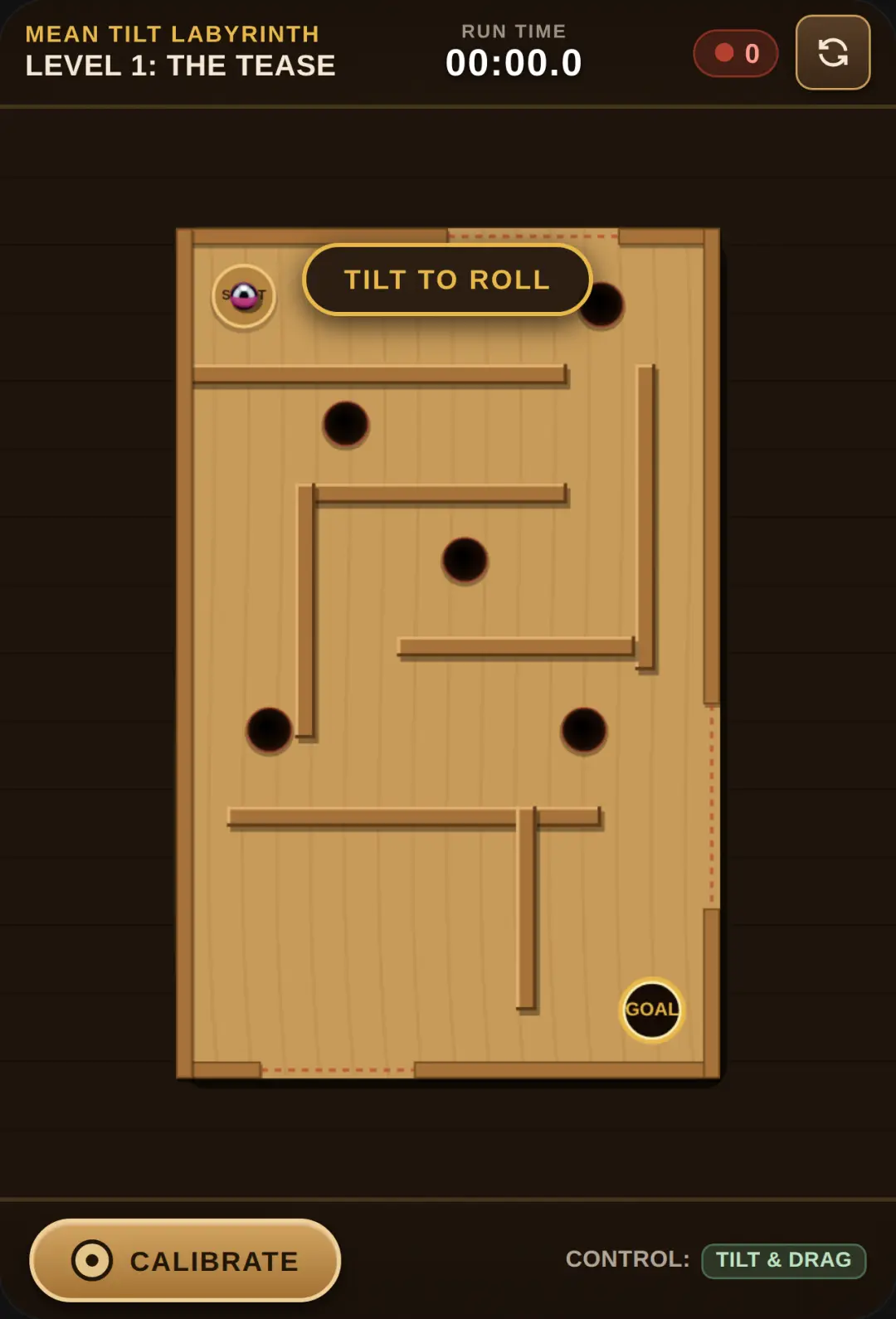 Mean Tilt Labyrinth cover