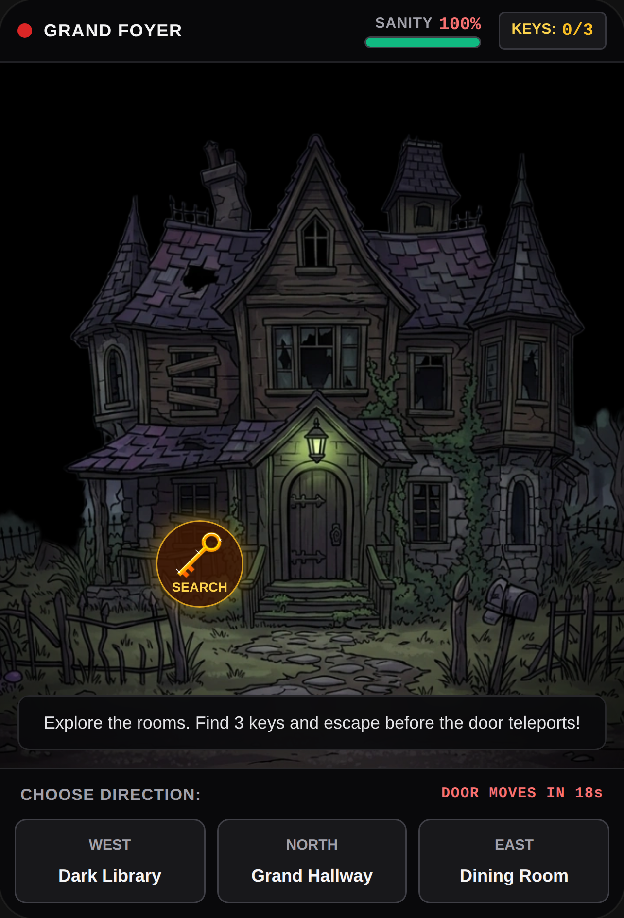 Mansion Escape: The Uncanny Stalker cover